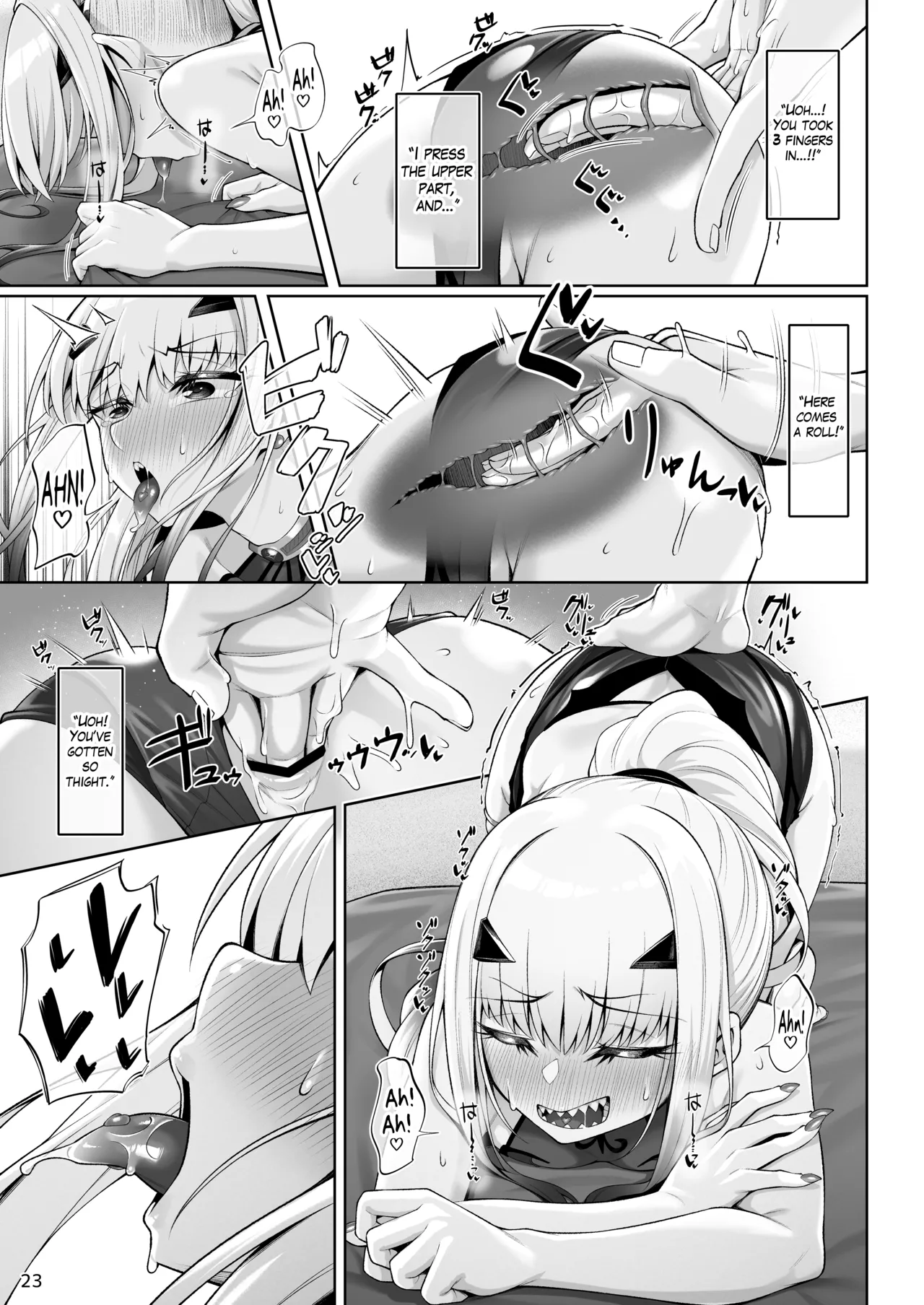 Mizugi Melusine to Iroiro Ecchi Hon | Doing all kinds of lewd things with Melusine in her swimsuit page 24 featuring gudao fate grand order parody - unusual teeth swimsuit hentai manga - read online free