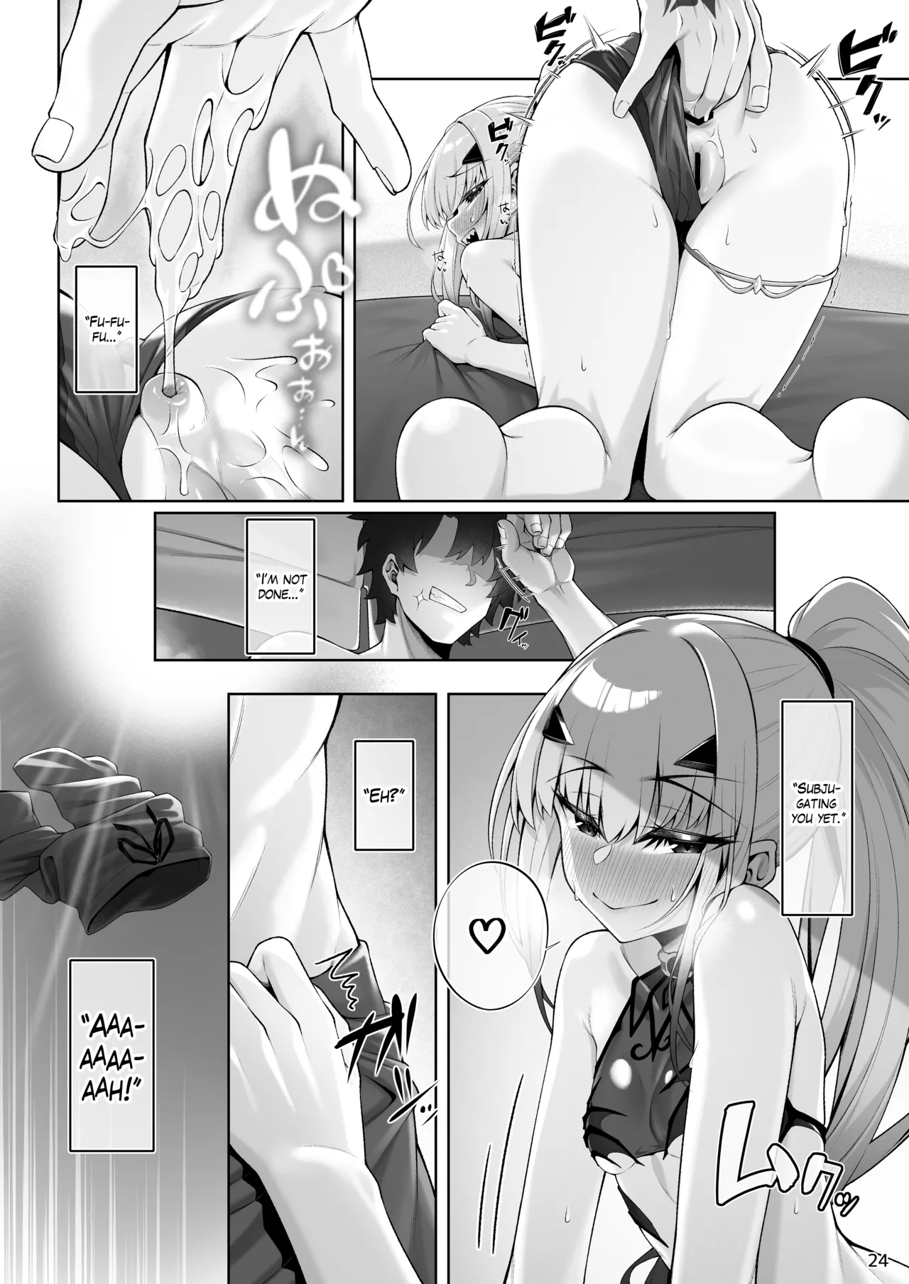 Mizugi Melusine to Iroiro Ecchi Hon | Doing all kinds of lewd things with Melusine in her swimsuit page 25 featuring gudao fate grand order parody - sole female sole male hentai manga - read online free