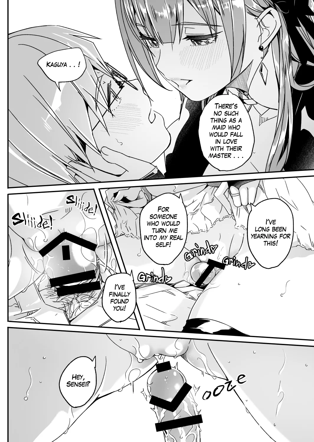 Its shining moonflower captivates me #01 page 20 original parody - maid kissing hentai manga - read online free