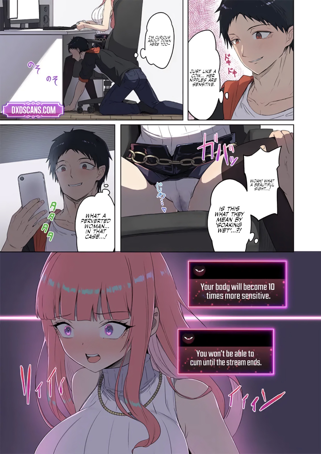 Hypnosis Superchat page 21 original parody - full color big breasts hentai manga - read online free