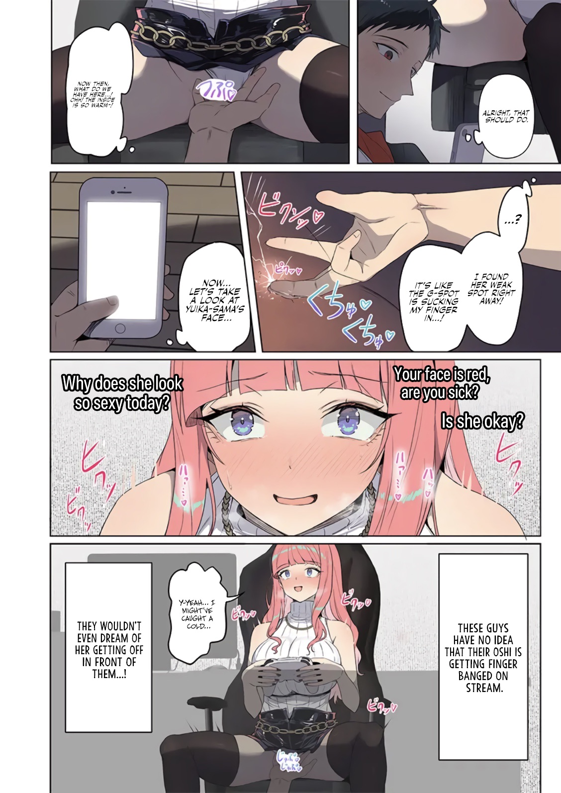 Hypnosis Superchat page 22 original parody - full color big breasts hentai manga - read online free