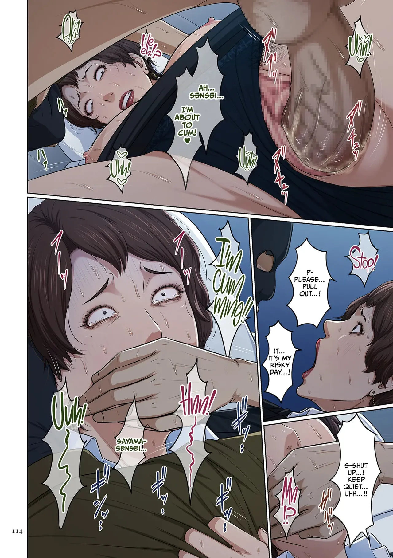 Karamitsuku Shisen 4 Chapter 33 page 10 original parody - business suit milf hentai manga - read online free