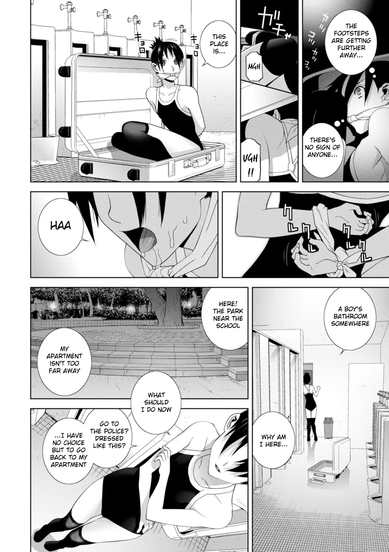 Forced into Cross-Dressing by My Younger Sister page 29 original parody - rough translation femdom hentai manga - read online free