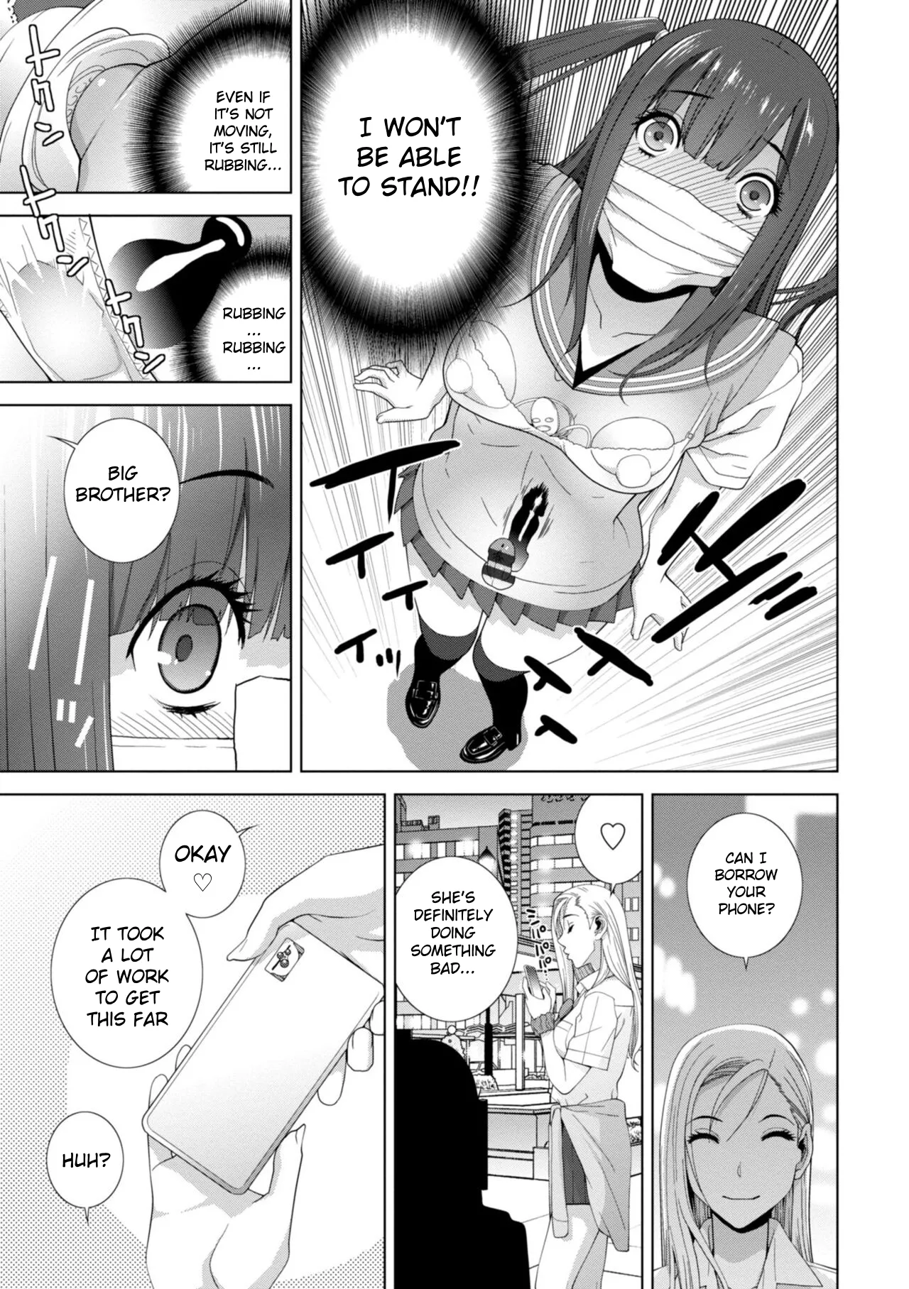 Forced into Cross-Dressing by My Younger Sister page 44 original parody - rough translation femdom hentai manga - read online free