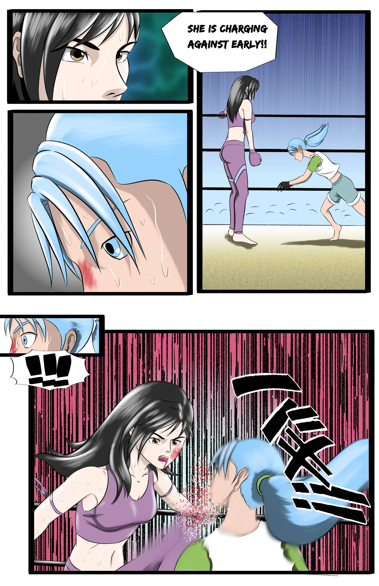 Early's Rival page 21 - femdom ryona hentai manga - read online free