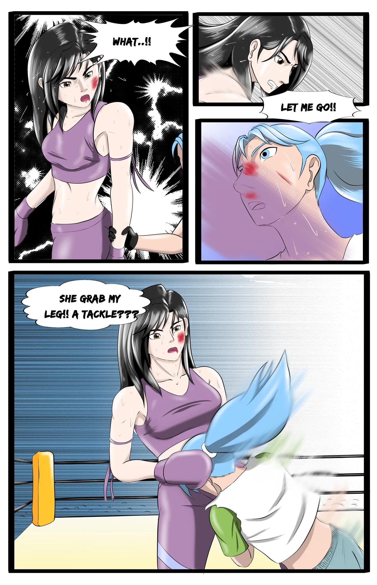 Early's Rival page 31 - femdom ryona hentai manga - read online free