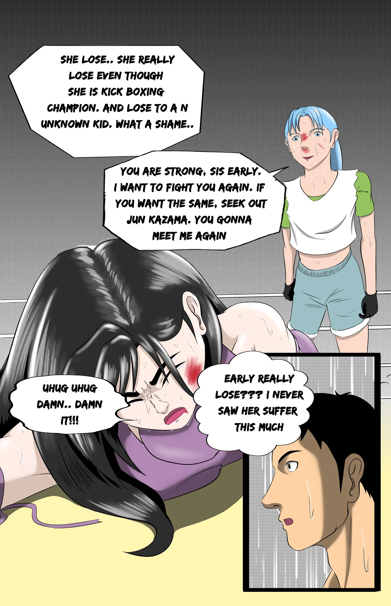 Early's Rival page 35 - ryona femdom hentai manga - read online free