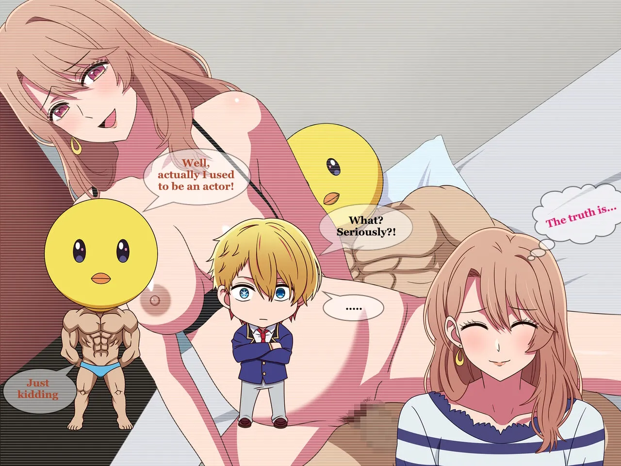 Bijin sugiru Hitozuma Onna Shachou Miyako AV Debut page 51 featuring miyako saitou oshi no ko parody - mmf threesome group hentai manga - read online free