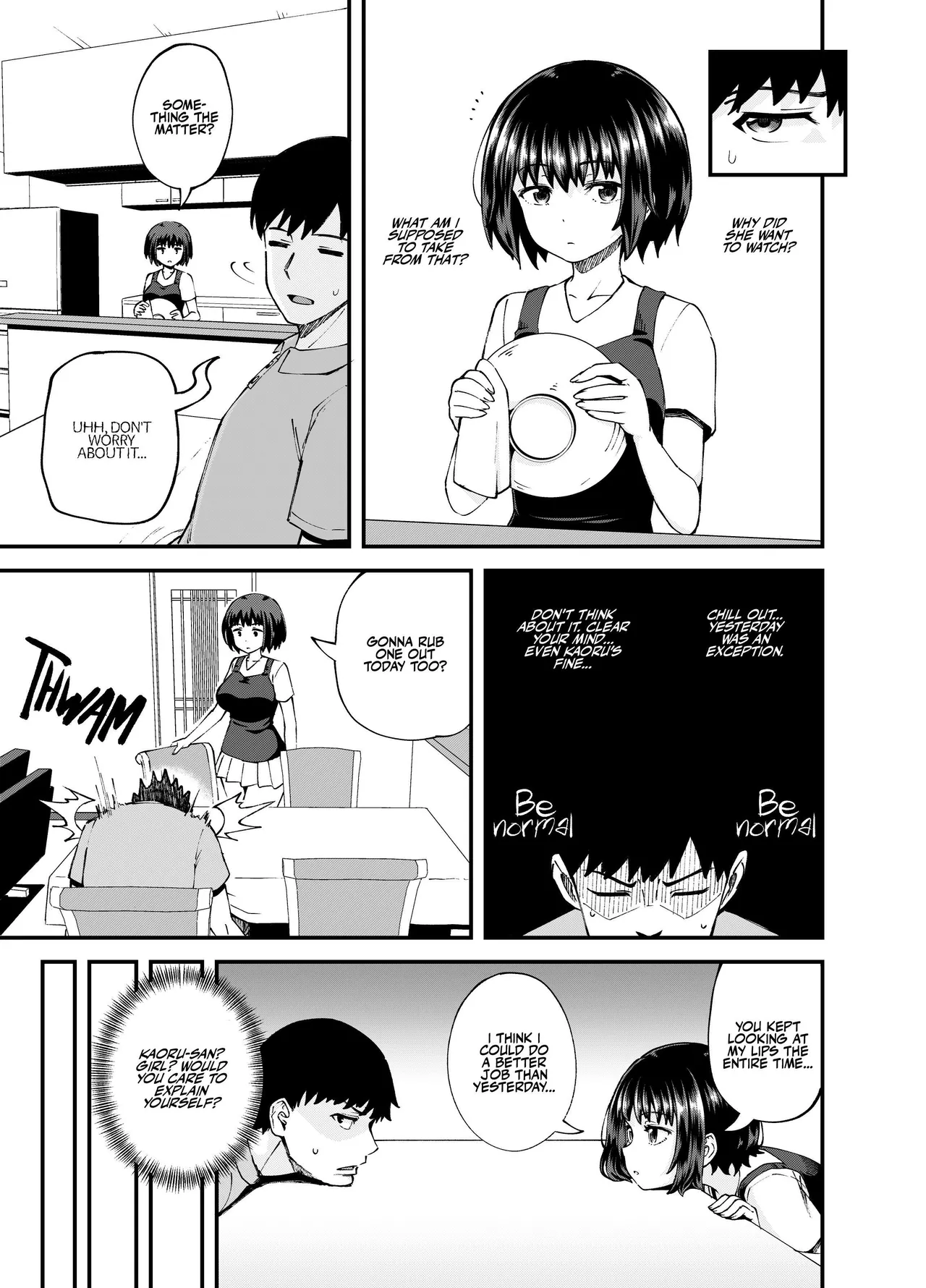 Soen ni Natteta Osananajimi ga Okuchi Onaho Gayoi Shite Kuru Mikkakan | Three Days Treating My Estranged Friend As An Oral Fuckhole page 17 original parody - sole female sole male hentai manga - read online free