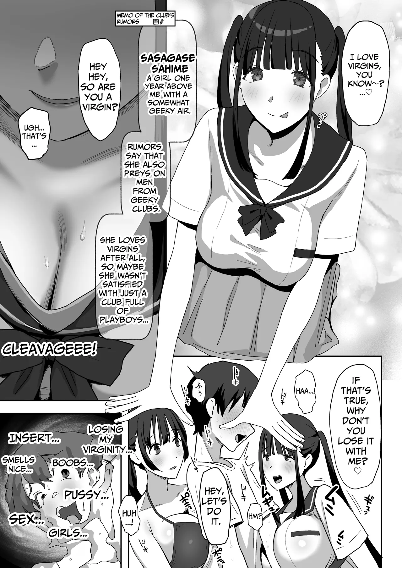 YariCir Gasshuku ni Otoko wa Boku Hitori | Only One Guy At The Fuck Club's Intensive Training Camp page 31 original parody - handjob virginity hentai manga - read online free