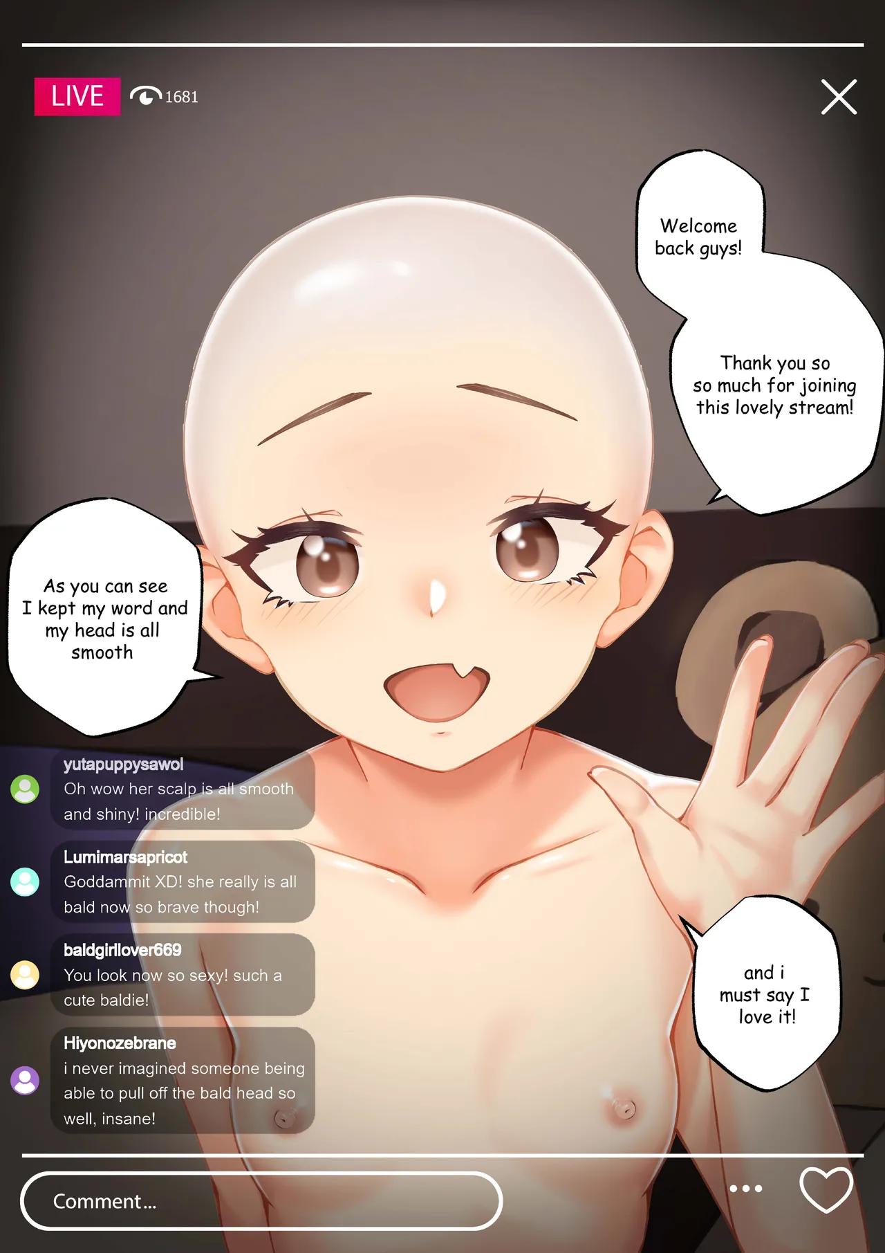 Baring It All Live page 23 original parody - sole female uncensored hentai manga - read online free