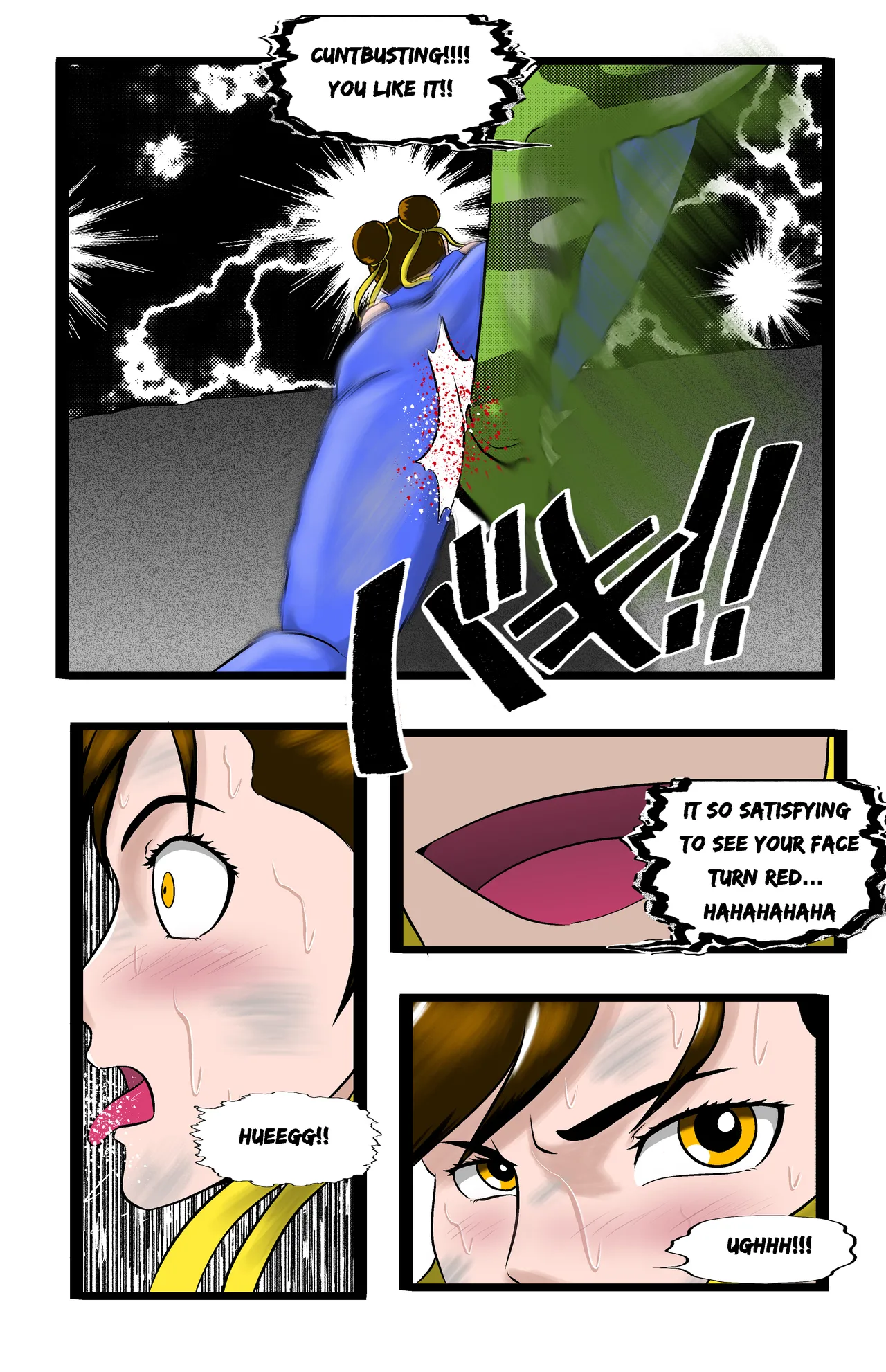 Infiltration page 147 featuring chun-li - kunoichi ryona hentai manga - read online free