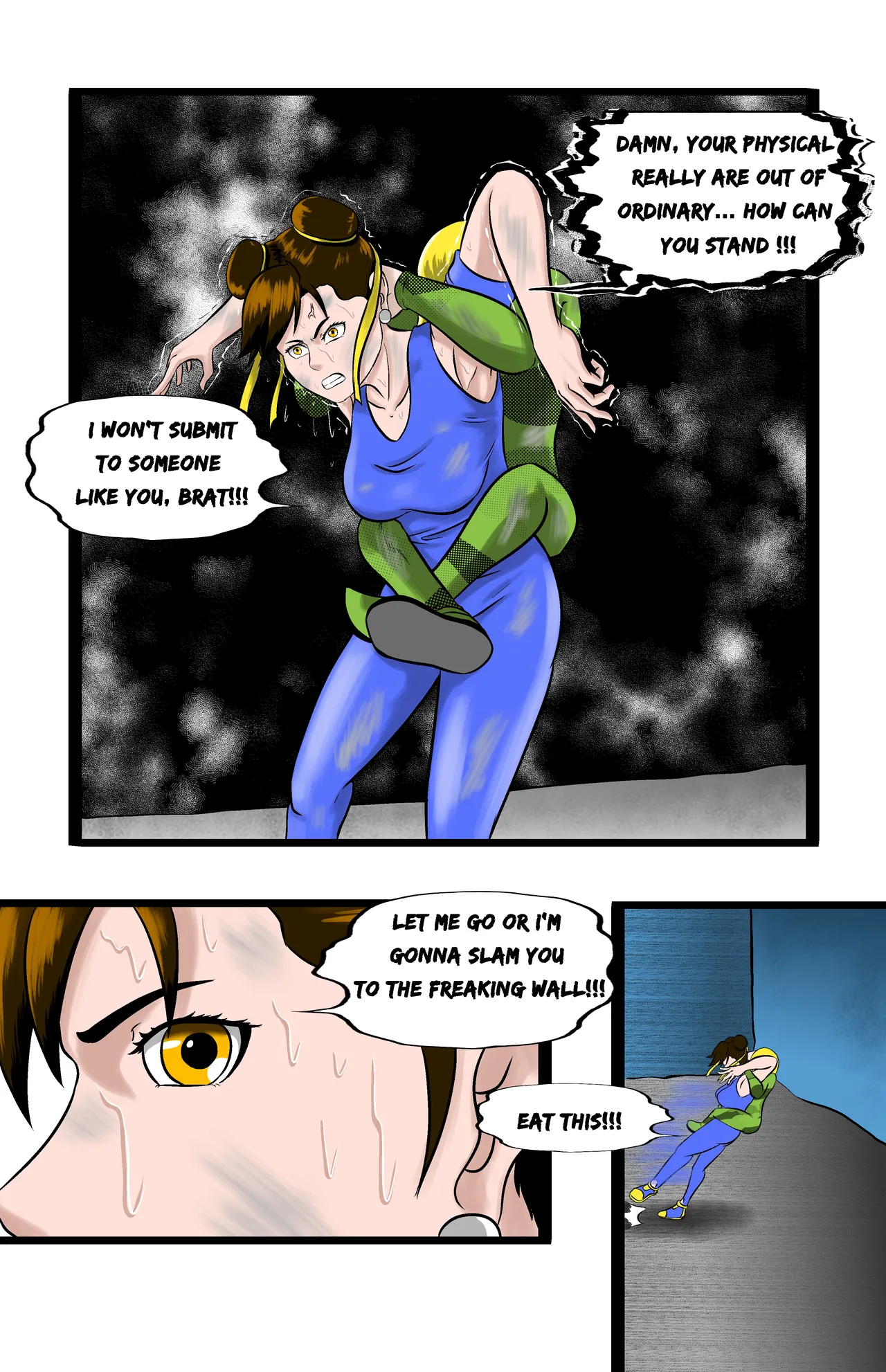 Infiltration page 154 featuring chun-li - kunoichi ryona hentai manga - read online free