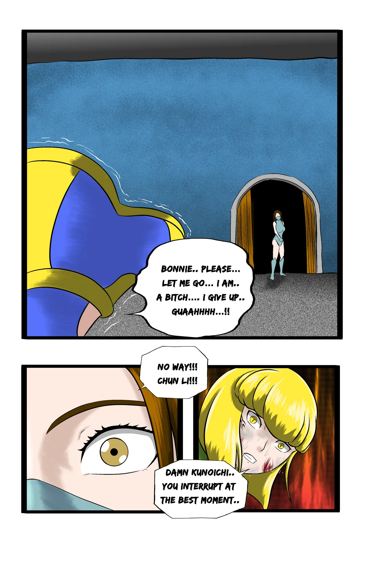 Infiltration page 164 featuring chun-li - kunoichi ryona hentai manga - read online free