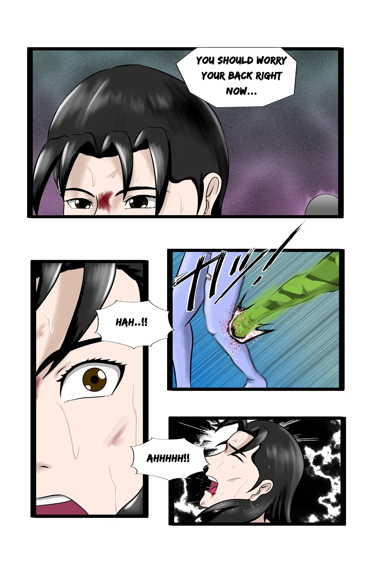 Infiltration page 204 featuring chun-li - kunoichi ryona hentai manga - read online free