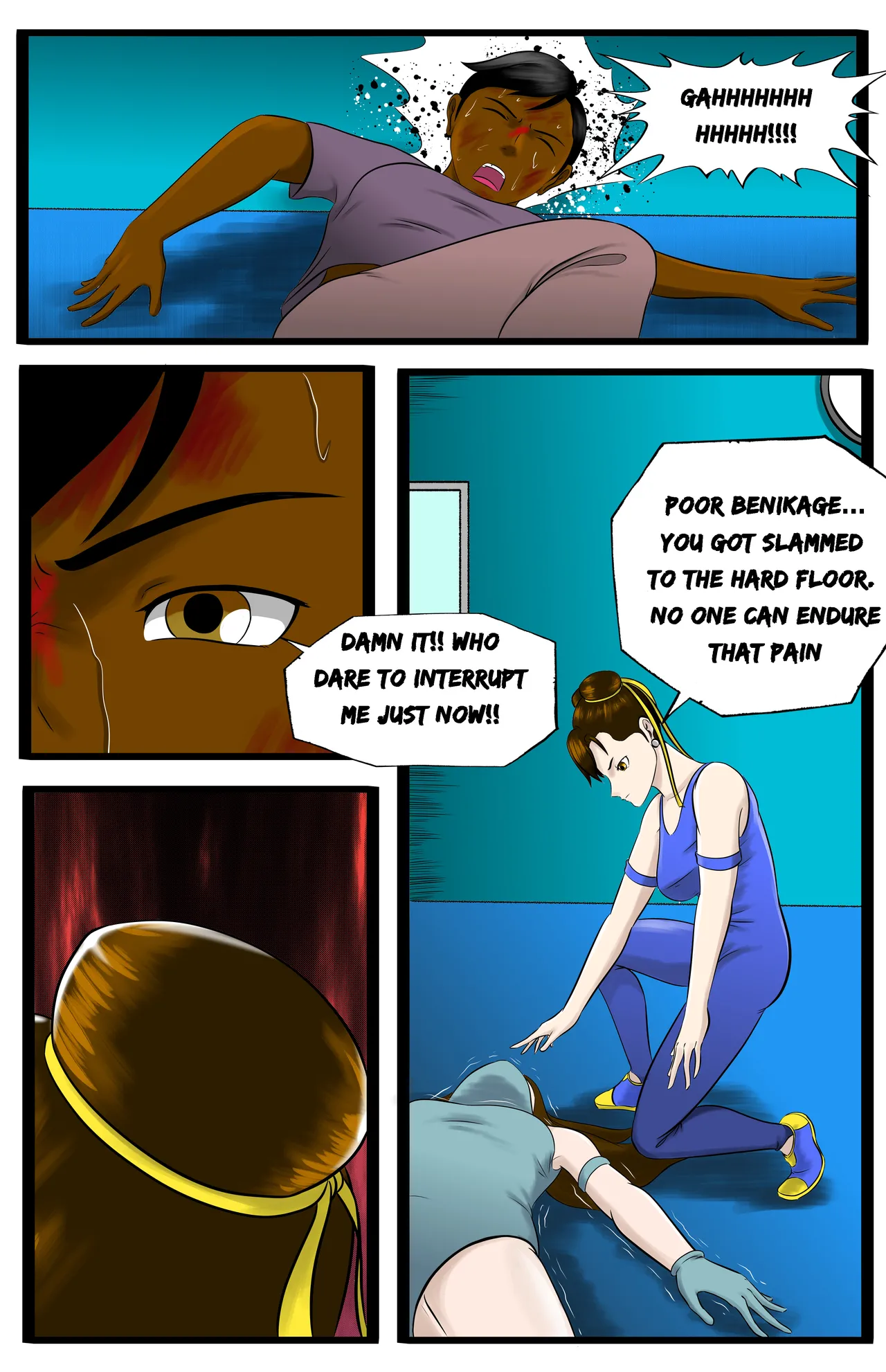 Infiltration page 38 featuring chun-li - kunoichi ryona hentai manga - read online free