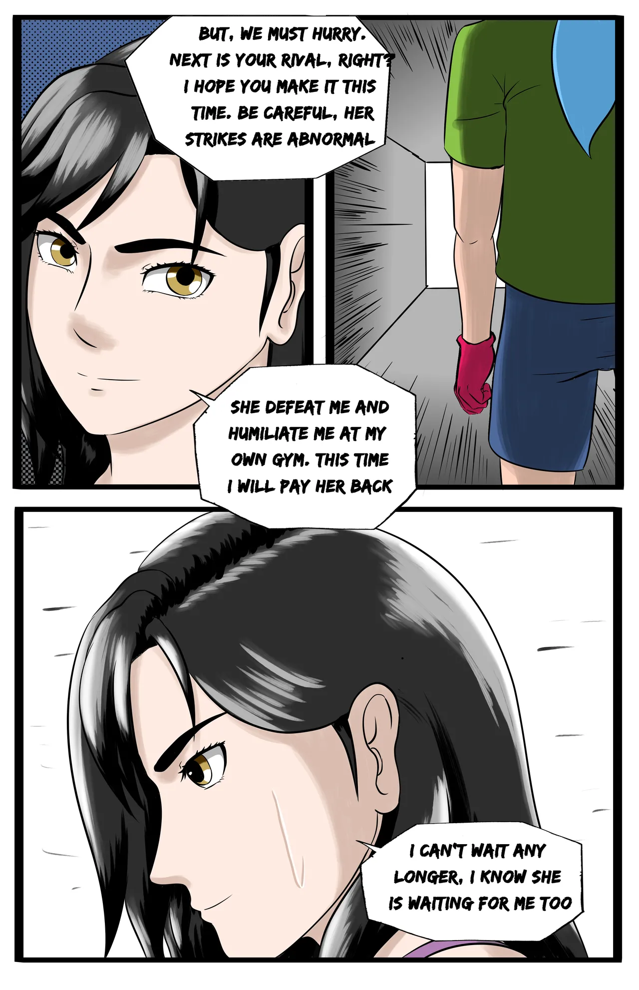 Infiltration page 81 featuring benikage - ryona wrestling hentai manga - read online free