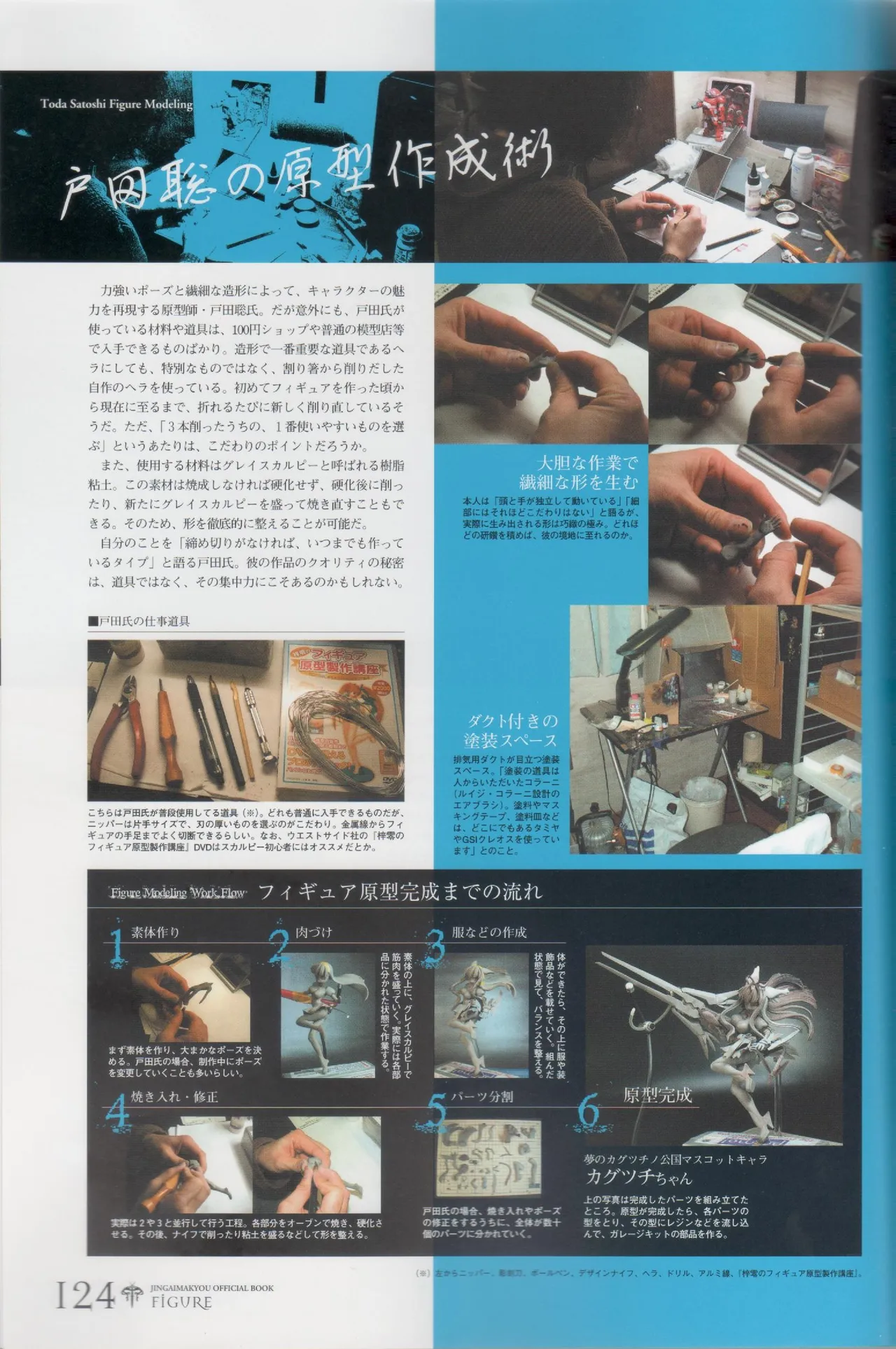 Hyakka Emaki: Jingai Makyo Official Guidebook page 124 - mosaic censorship artbook hentai manga - read online free