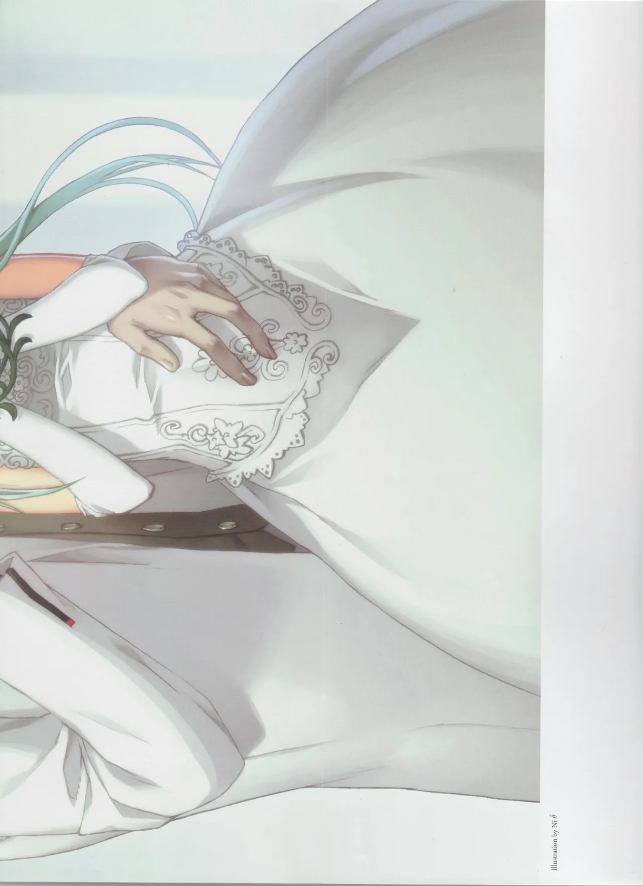 Hyakka Emaki: Jingai Makyo Official Guidebook page 148 - mosaic censorship artbook hentai manga - read online free