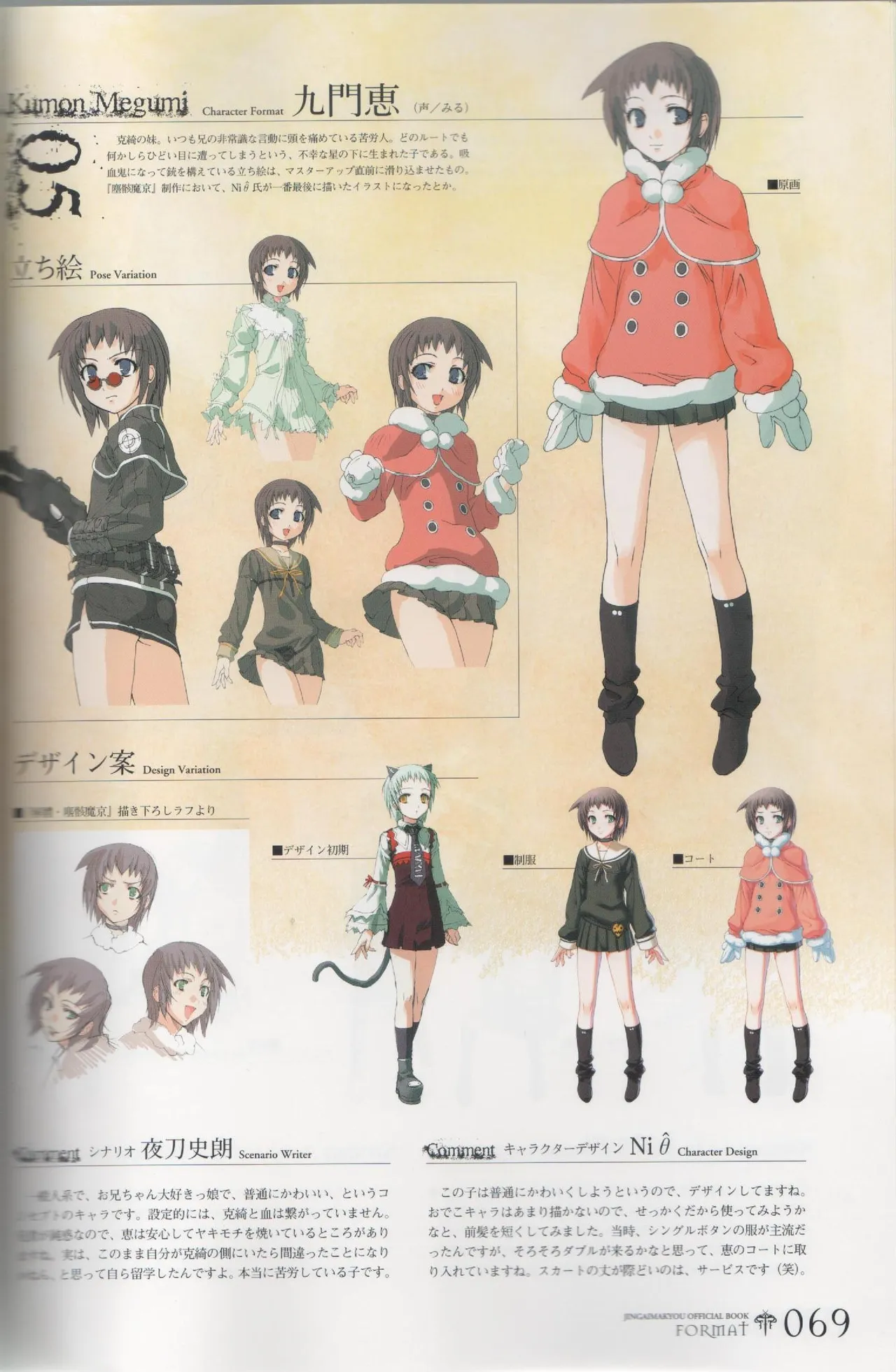 Hyakka Emaki: Jingai Makyo Official Guidebook page 69 - artbook mosaic censorship hentai manga - read online free