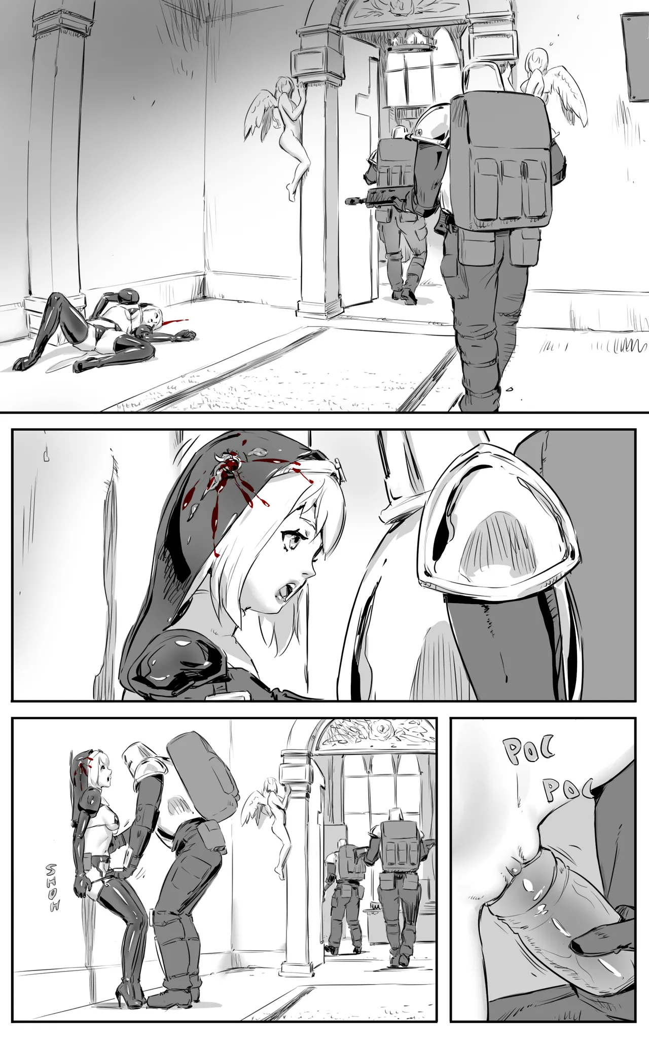 Nuns vs Demons page 318 - nakadashi uncensored hentai manga - read online free