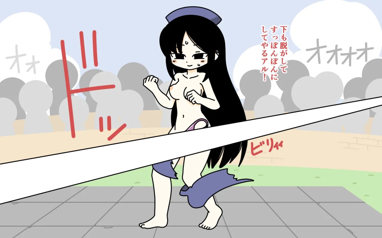 Zenra Butoukai page 36 original parody - females only twintails hentai manga - read online free