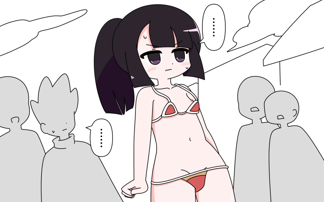 Soubi ga Yuruyuru de Iroiro Maru Mie page 11 original parody - bikini ponytail hentai manga - read online free