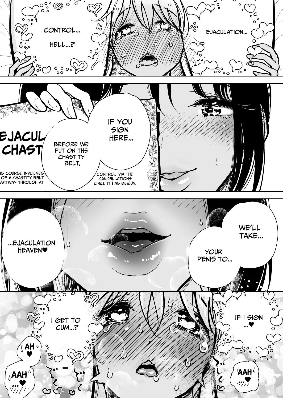Masturbation Pleasure Hell Course Treatment Contract Shuin Kairaku Jigoku Kosu Sejutsu Dōisho page 43 original parody - sole male stockings hentai manga - read online free