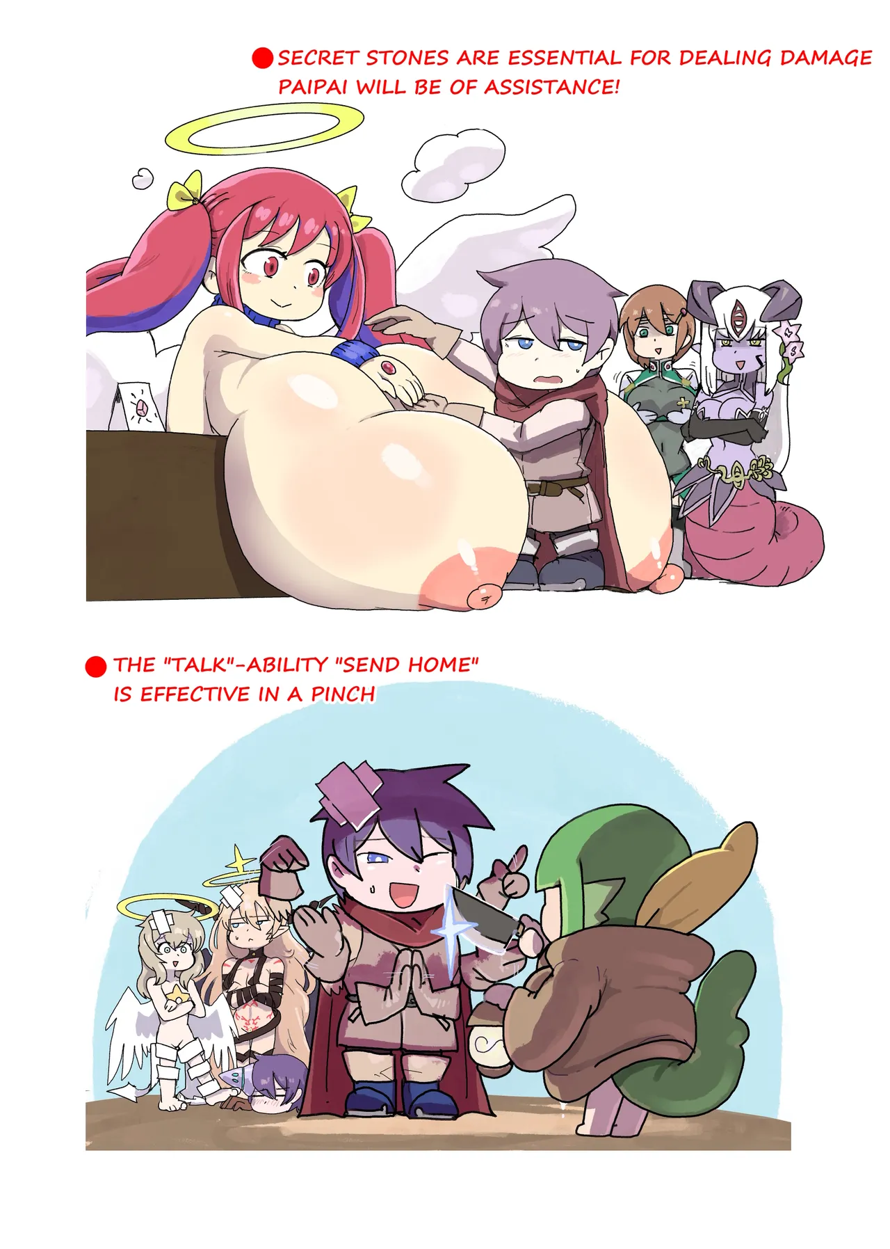 Paradox Complete Defeat Book, and a collection of 4 other books page 55 monster girl quest parody - futanari big breasts hentai manga - read online free
