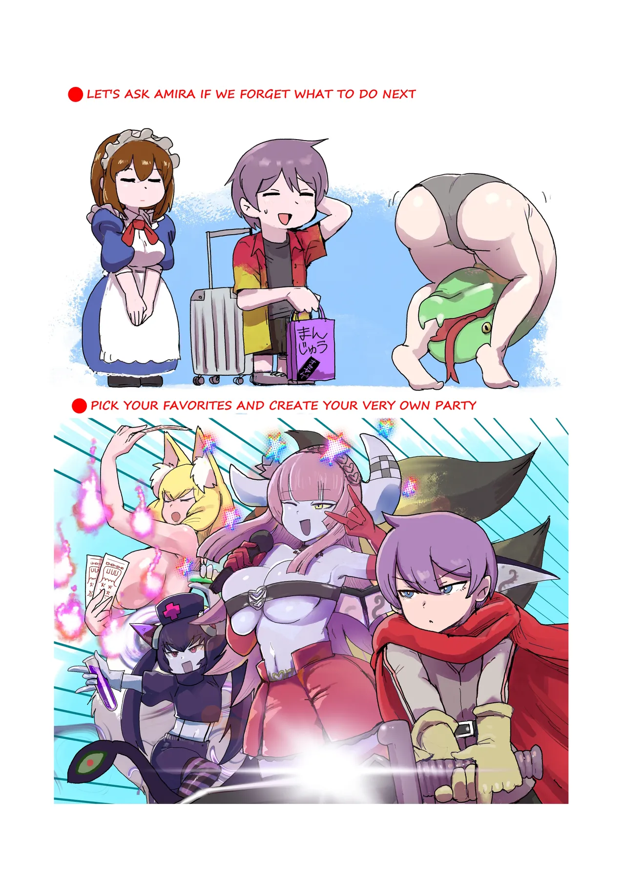 Paradox Complete Defeat Book, and a collection of 4 other books page 53 monster girl quest parody - futanari big breasts hentai manga - read online free