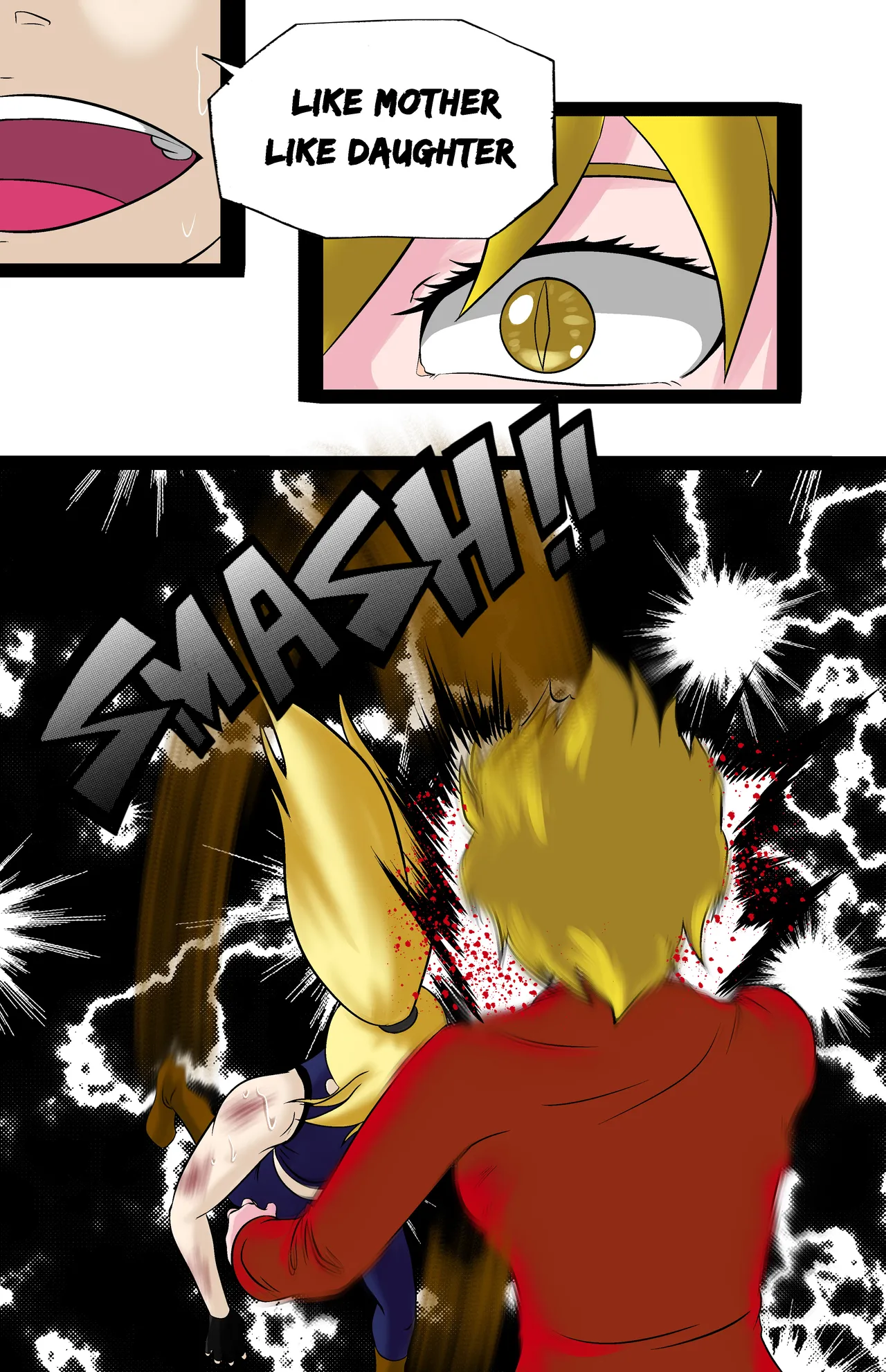 Revenge page 114 featuring chun-li street fighter parody - full color ryona hentai manga - read online free