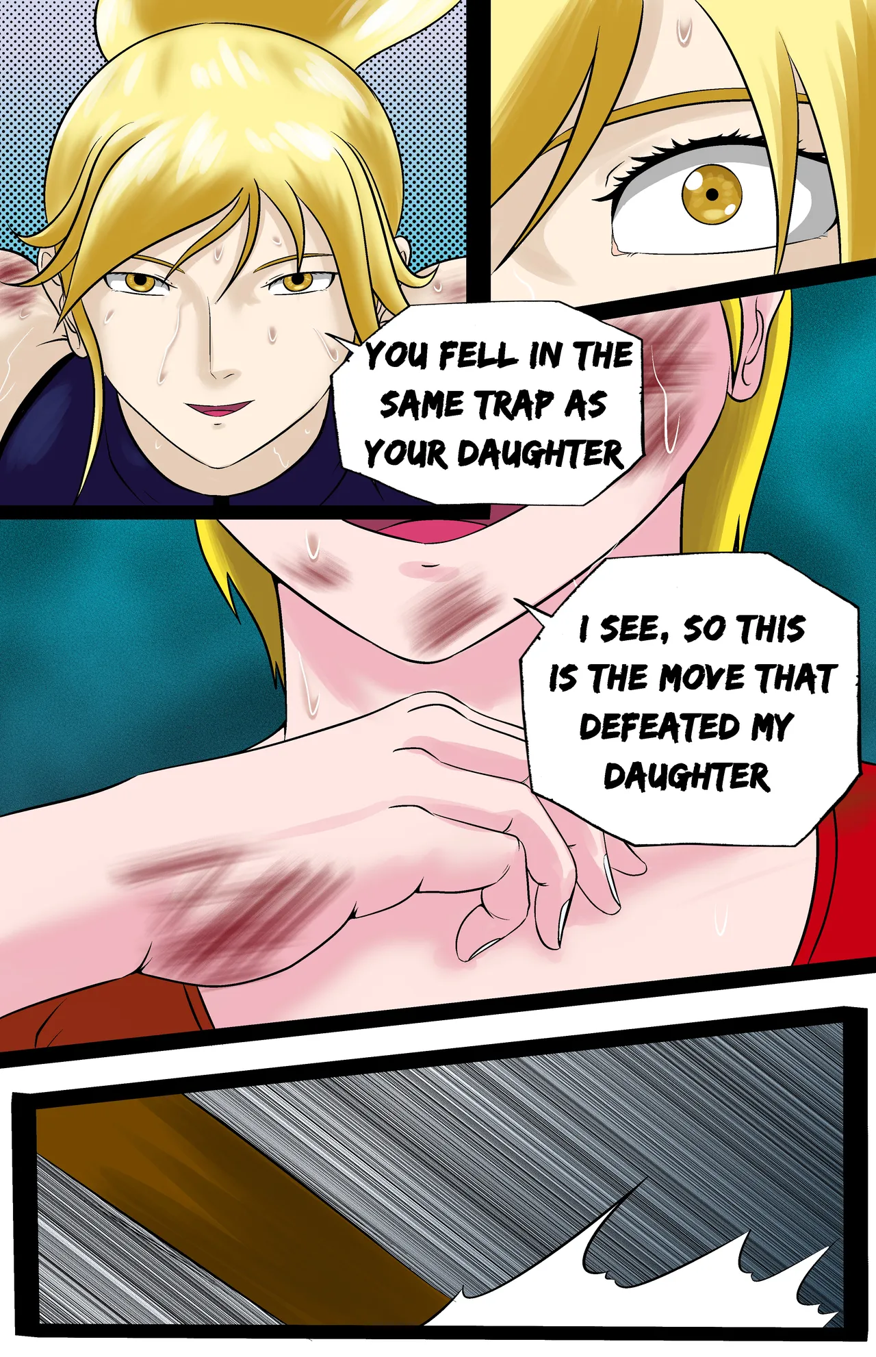 Revenge page 115 featuring chun-li street fighter parody - full color ryona hentai manga - read online free