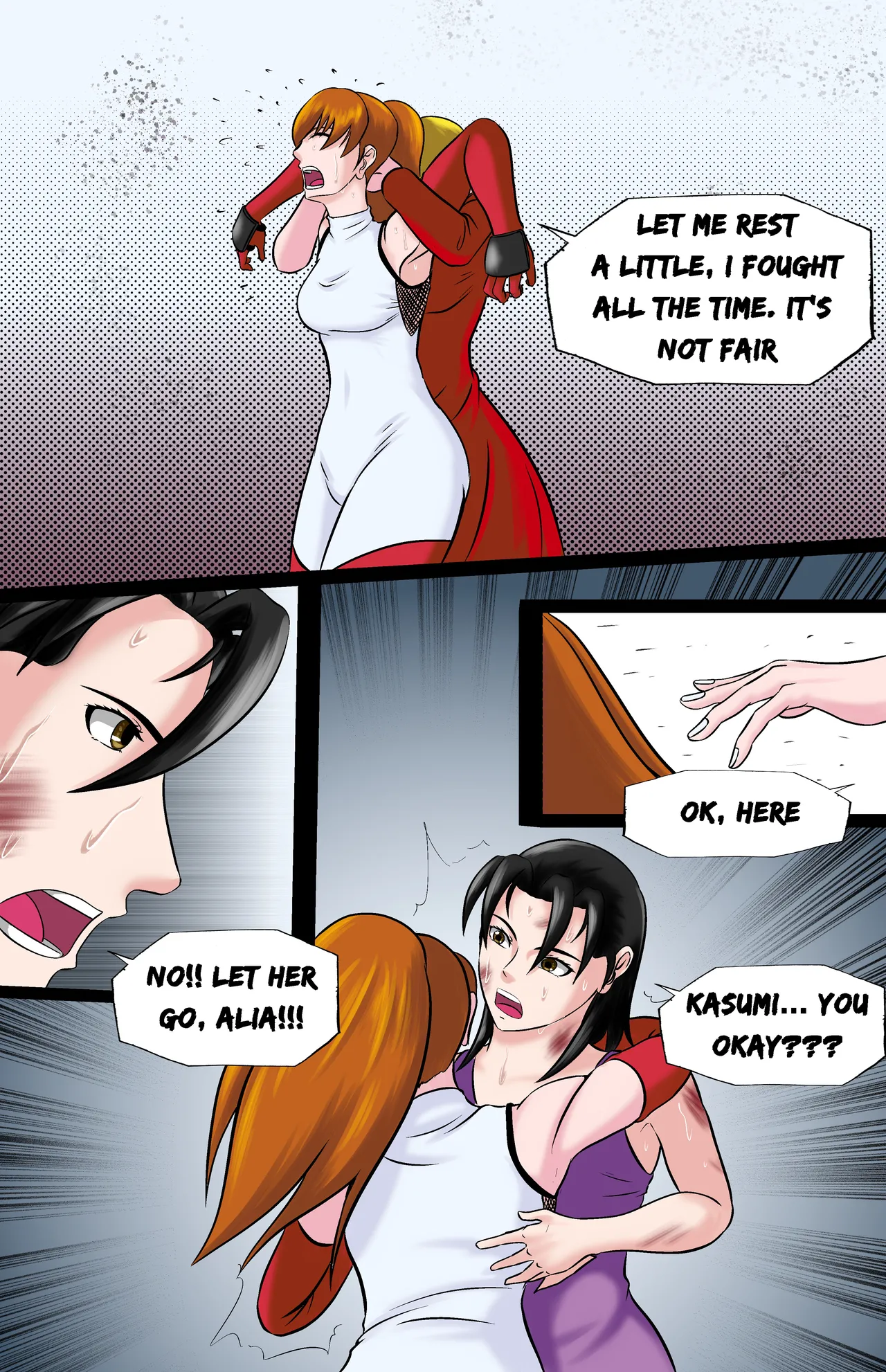 Revenge page 139 featuring chun-li street fighter parody - full color ryona hentai manga - read online free