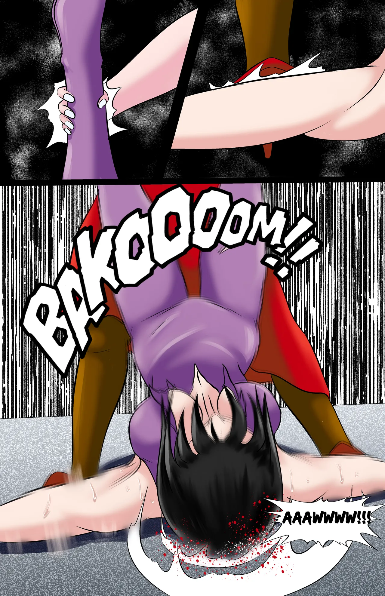 Revenge page 142 featuring jun kazama virtua fighter parody - ryona full color hentai manga - read online free
