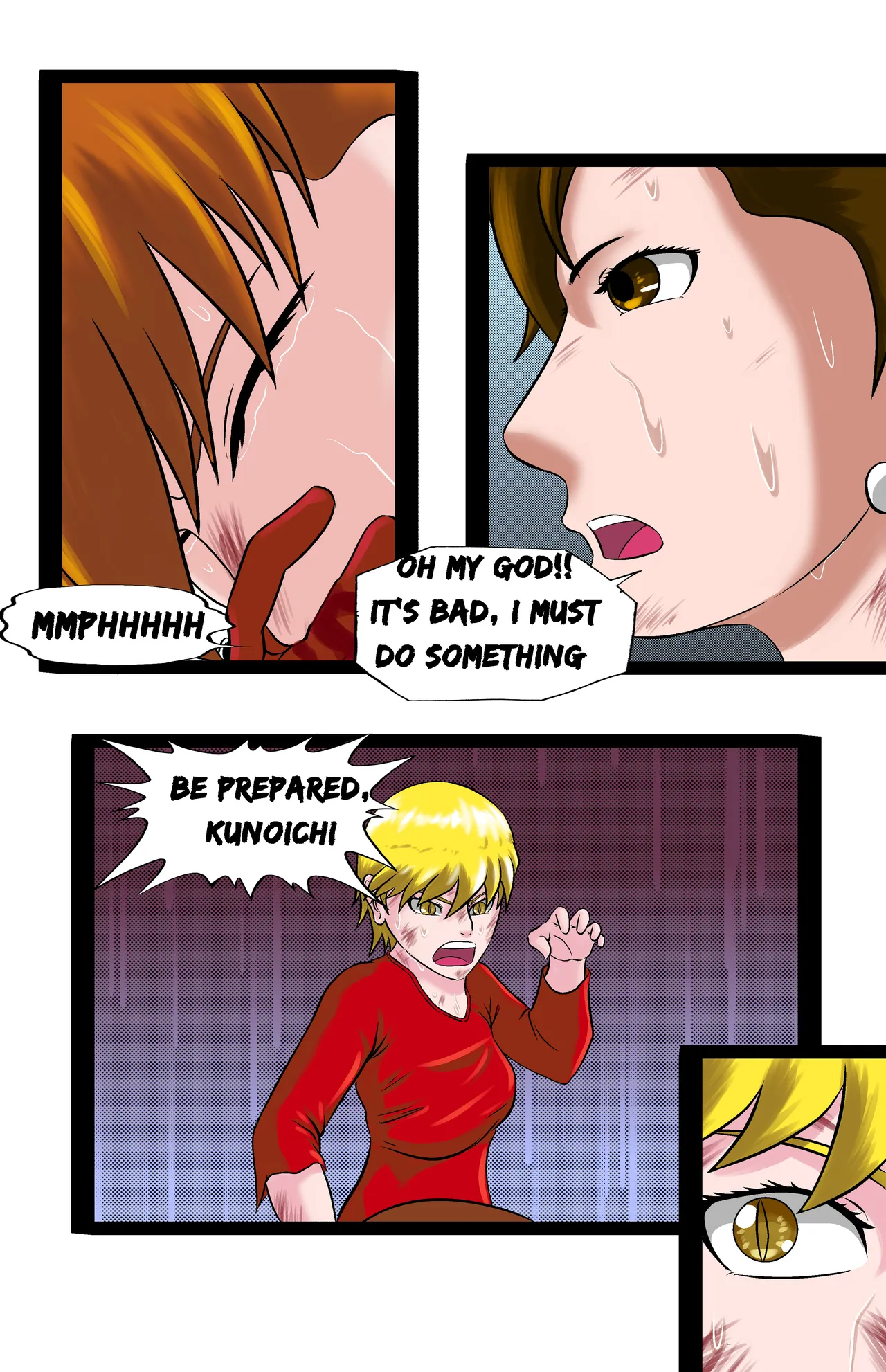 Revenge page 147 featuring chun-li virtua fighter parody - full color ryona hentai manga - read online free