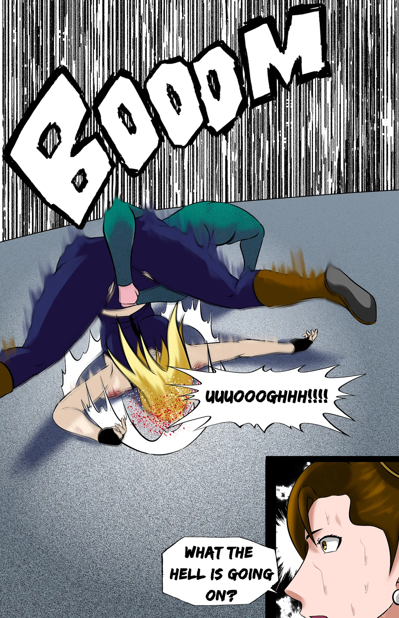 Revenge page 150 featuring chun-li street fighter parody - full color ryona hentai manga - read online free