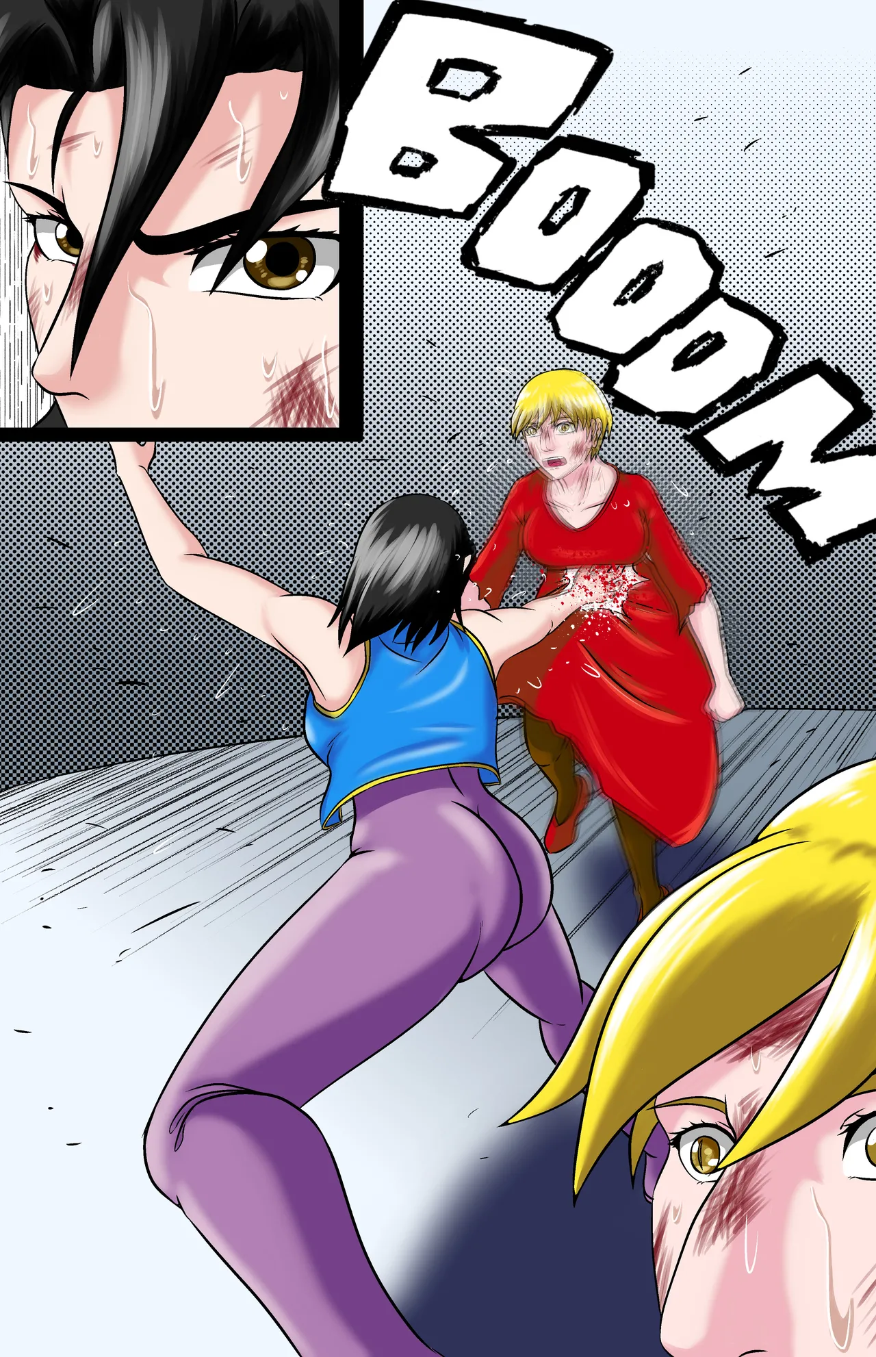 Revenge page 162 featuring chun-li street fighter parody - full color ryona hentai manga - read online free