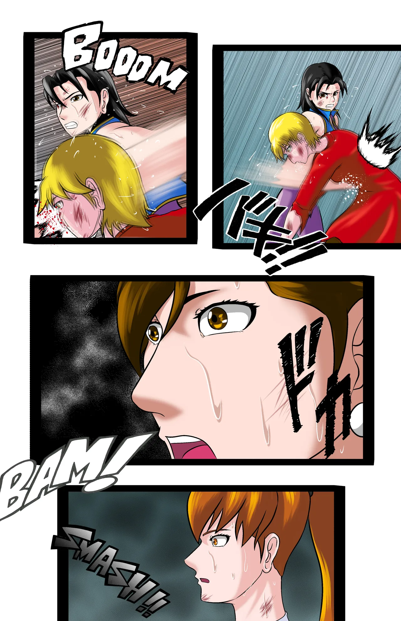 Revenge page 164 featuring chun-li street fighter parody - full color ryona hentai manga - read online free