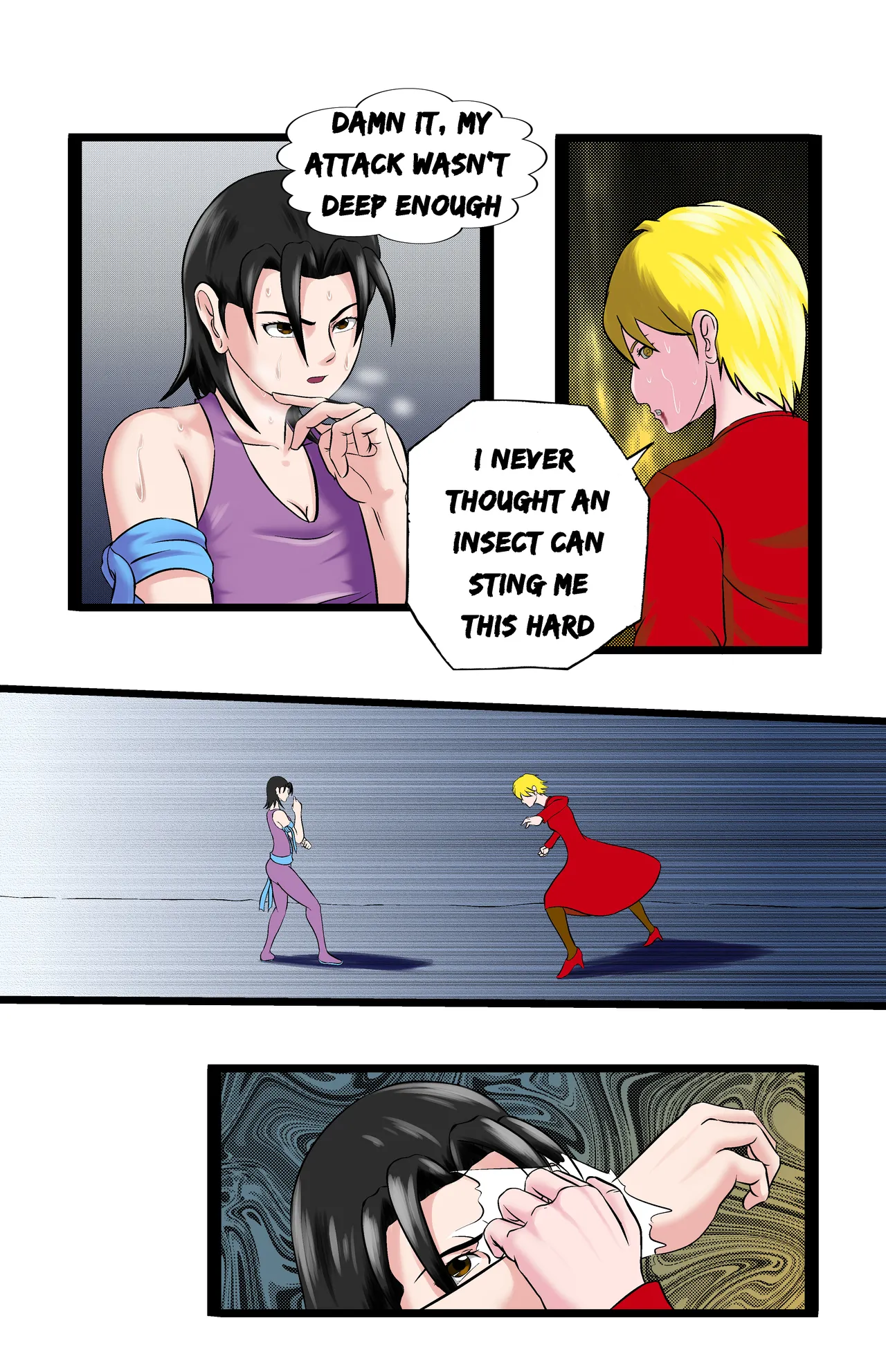 Revenge page 32 featuring jun kazama dead or alive parody - ryona full color hentai manga - read online free