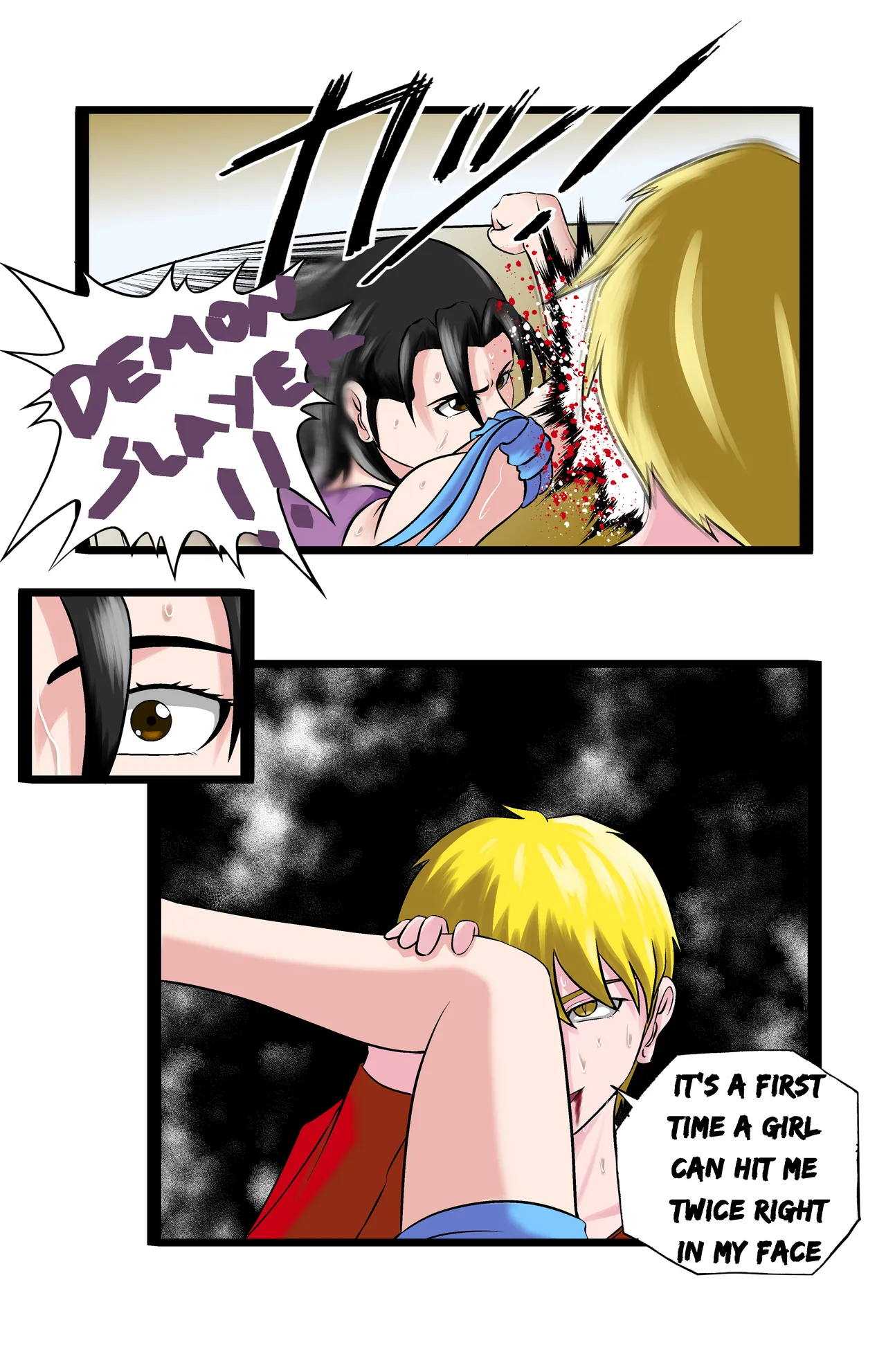 Revenge page 35 featuring jun kazama dead or alive parody - ryona full color hentai manga - read online free