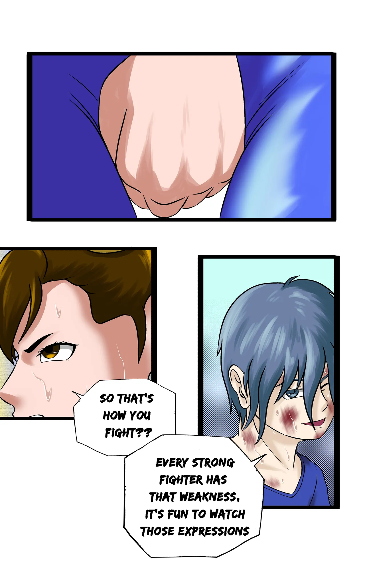 Revenge page 39 featuring jun kazama virtua fighter parody - ryona full color hentai manga - read online free