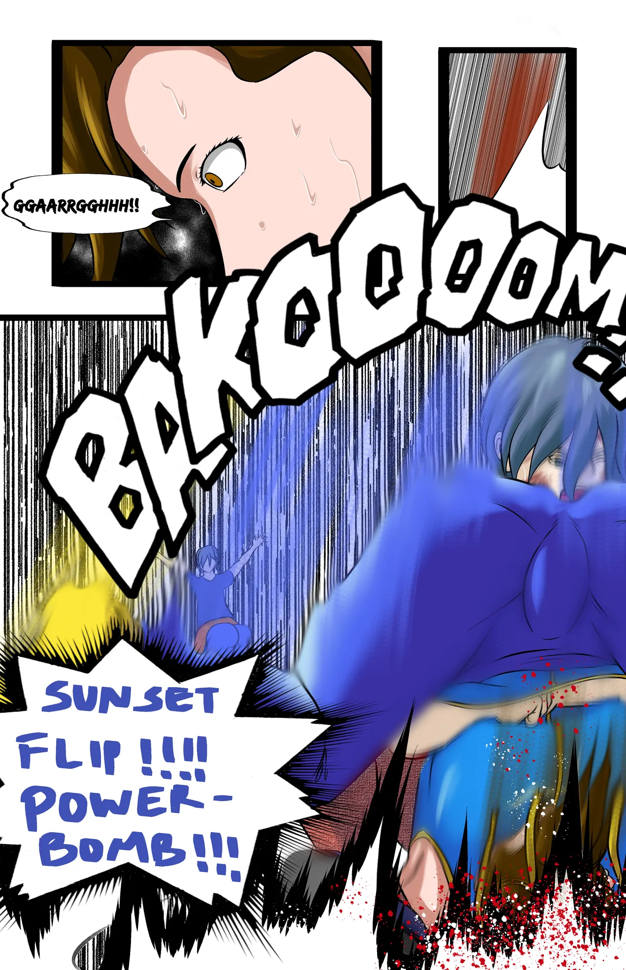 Revenge page 49 featuring jun kazama virtua fighter parody - ryona full color hentai manga - read online free