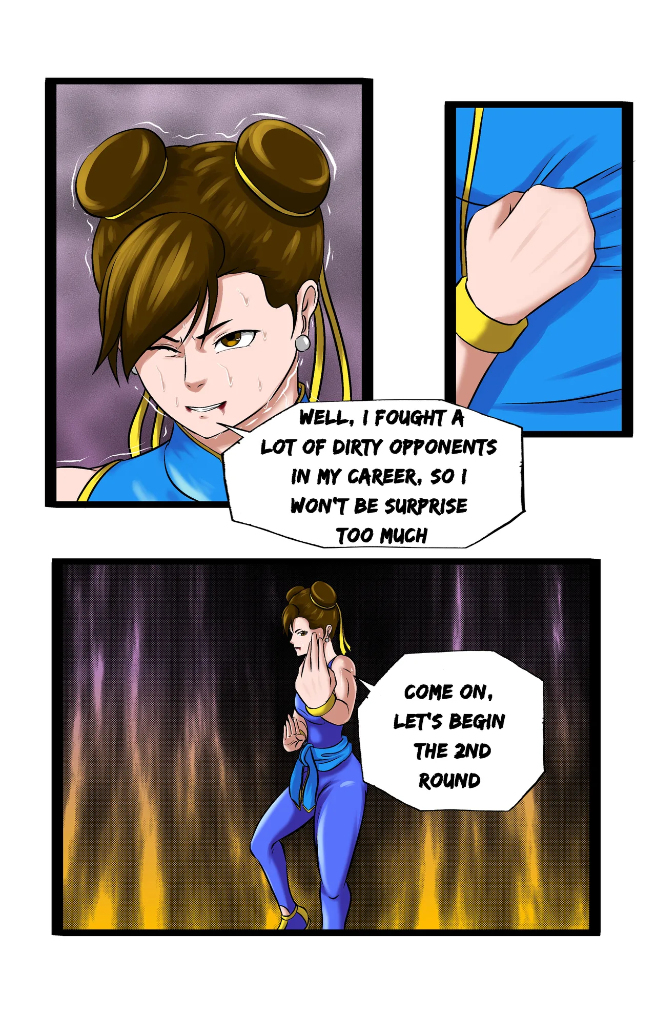 Revenge page 51 featuring jun kazama virtua fighter parody - ryona full color hentai manga - read online free