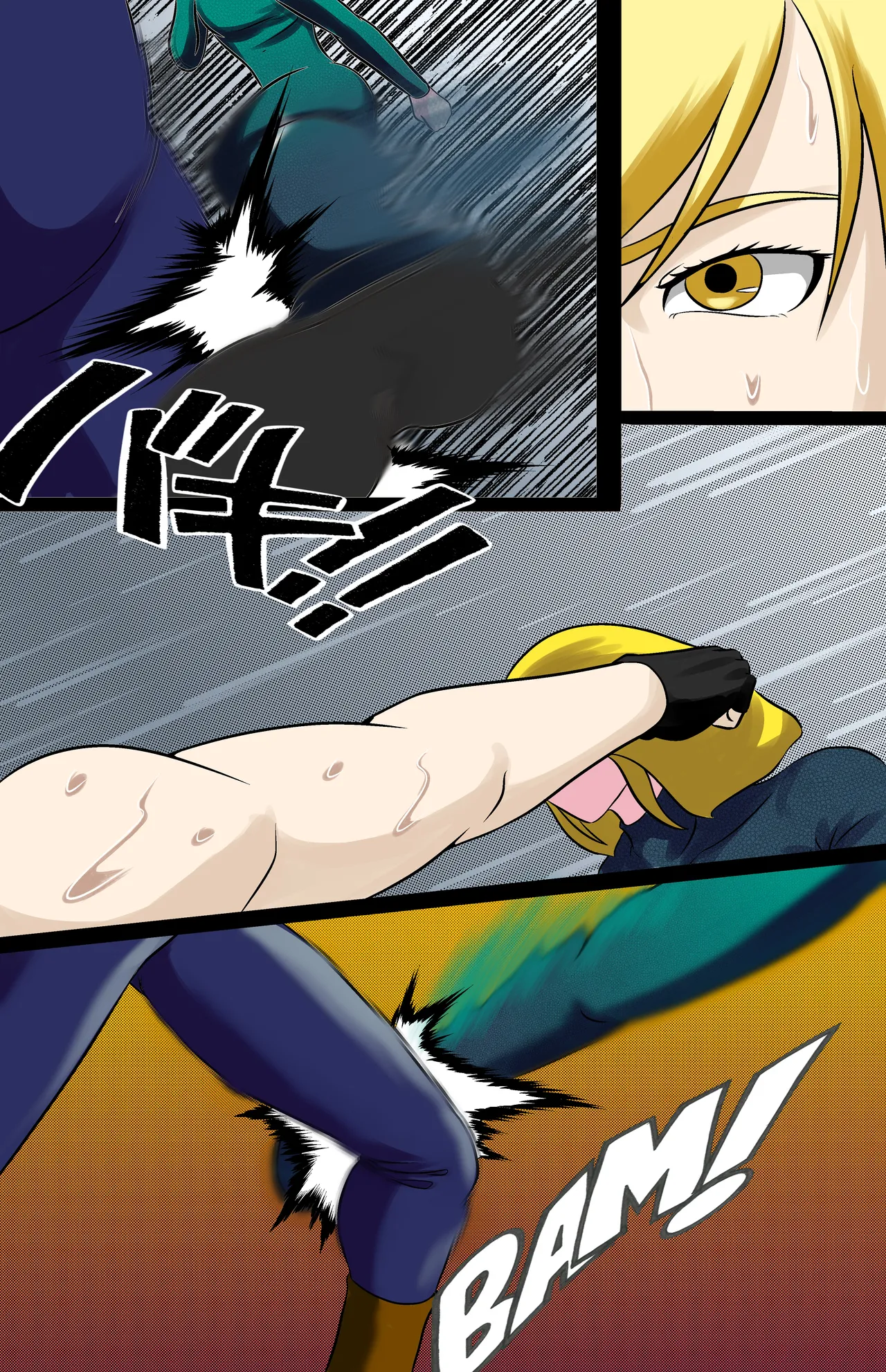 Revenge page 84 featuring jun kazama virtua fighter parody - ryona full color hentai manga - read online free