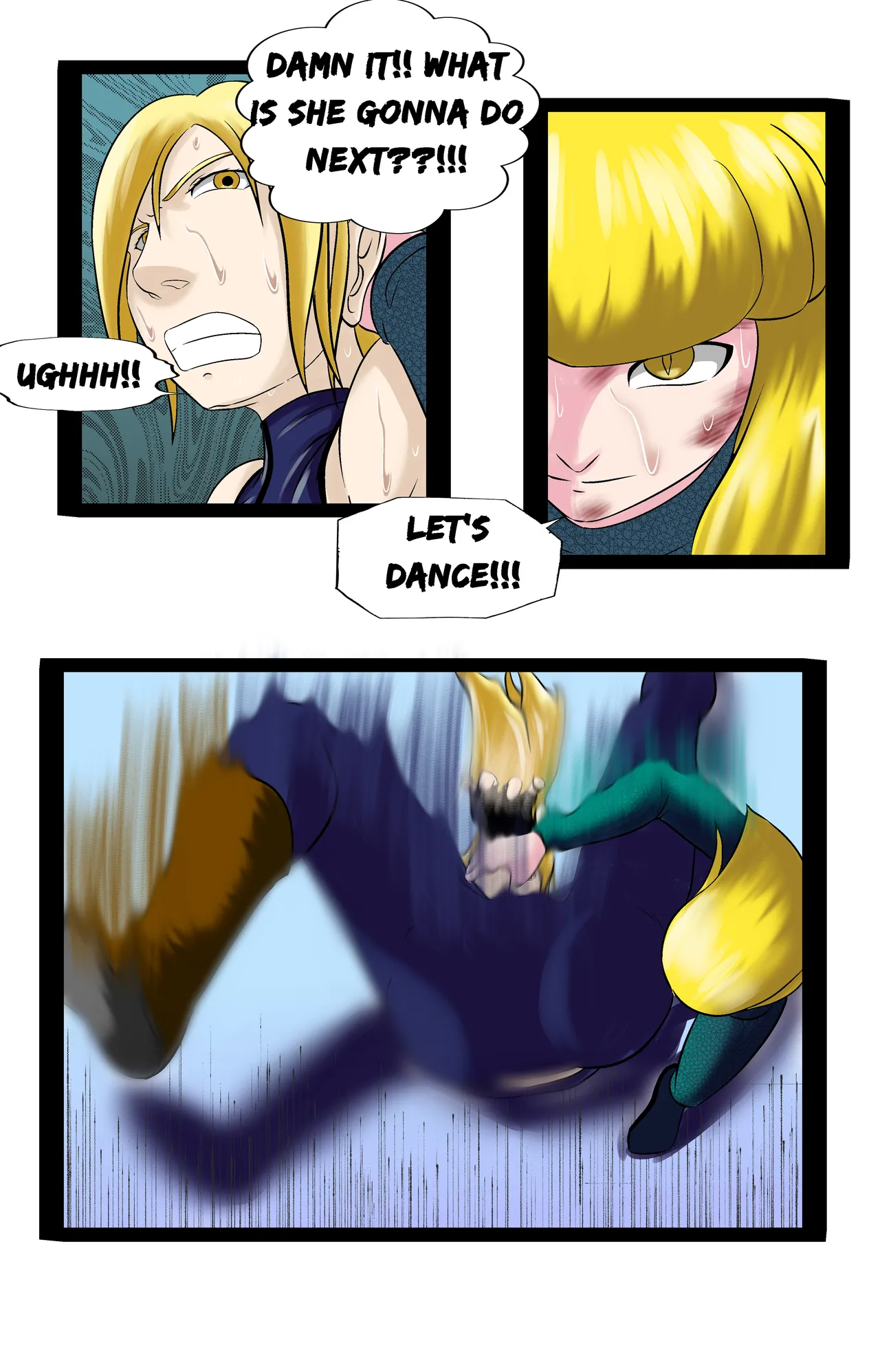 Revenge page 89 featuring chun-li street fighter parody - full color ryona hentai manga - read online free