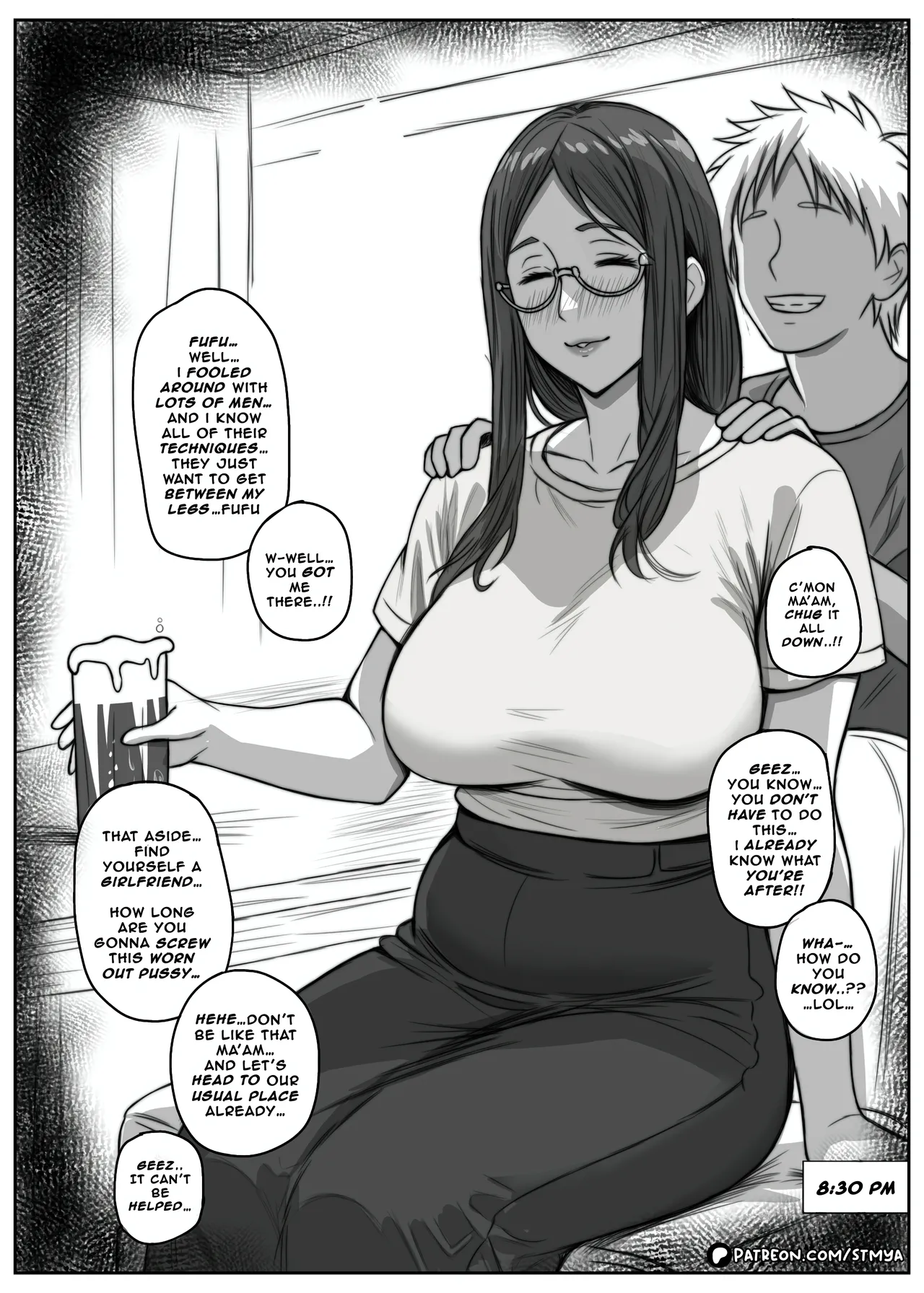 [ST MYA] (CHEATING WIVES * TWO PANEL) + (SEIKO AYASE VARIOUS) + (SAMPLE) [UNCENSORED] page 17 featuring seiko ayase dandadan parody - nakadashi big penis hentai manga - read online free