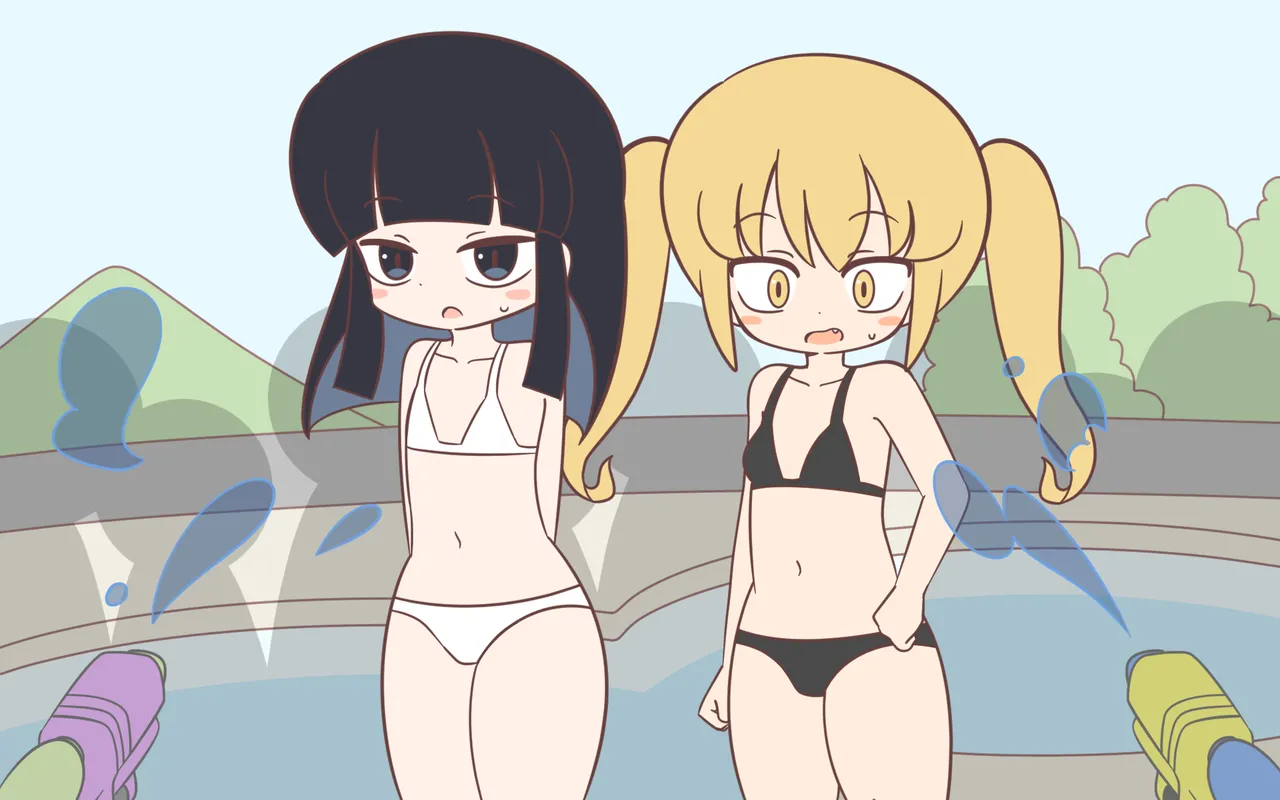 Mizugi ga Tokeru Dokkiri page 83 original parody - bikini females only hentai manga - read online free