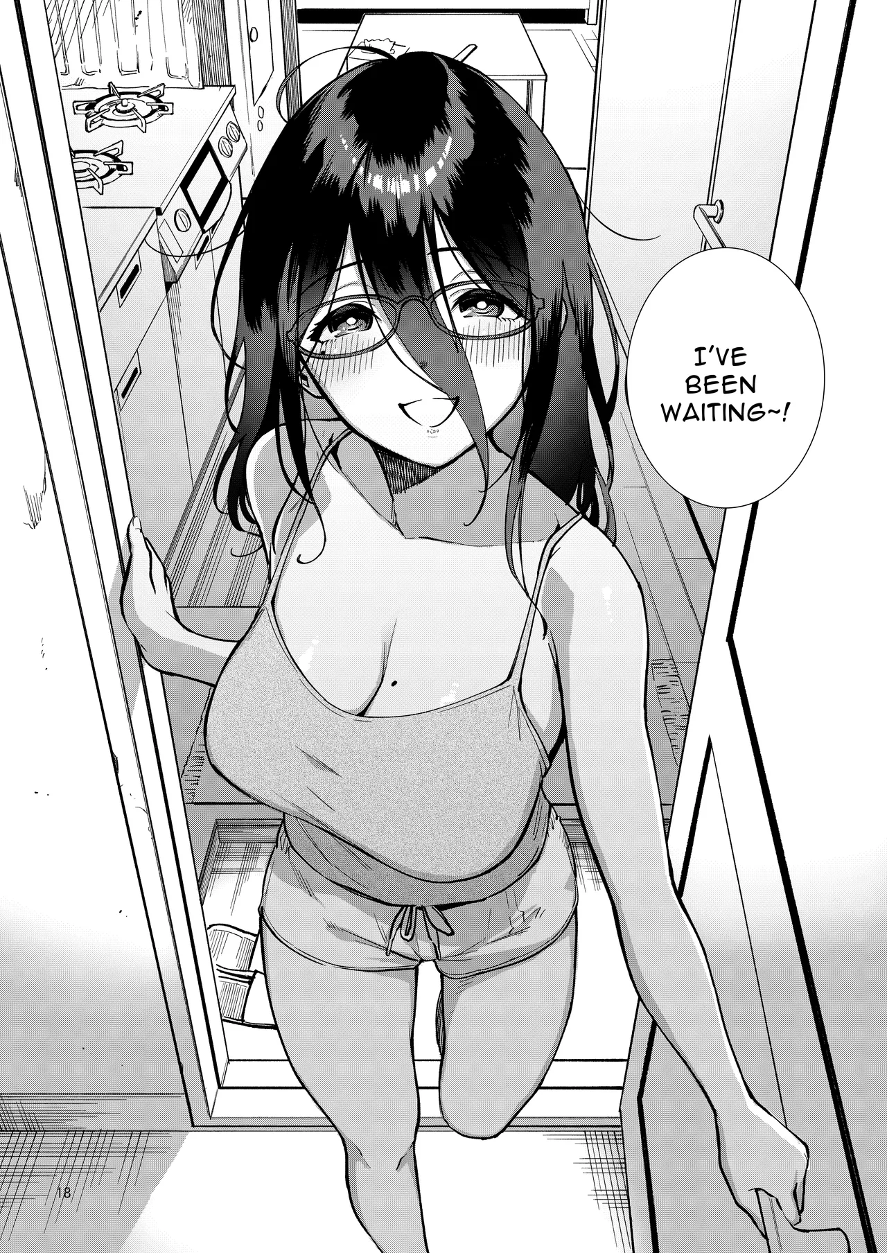 Tonari no Ayane-san Itazura Jidori to Oshioki Ecchi Hen | My Neighbor Ayane page 18 original parody - sole female sole male hentai manga - read online free