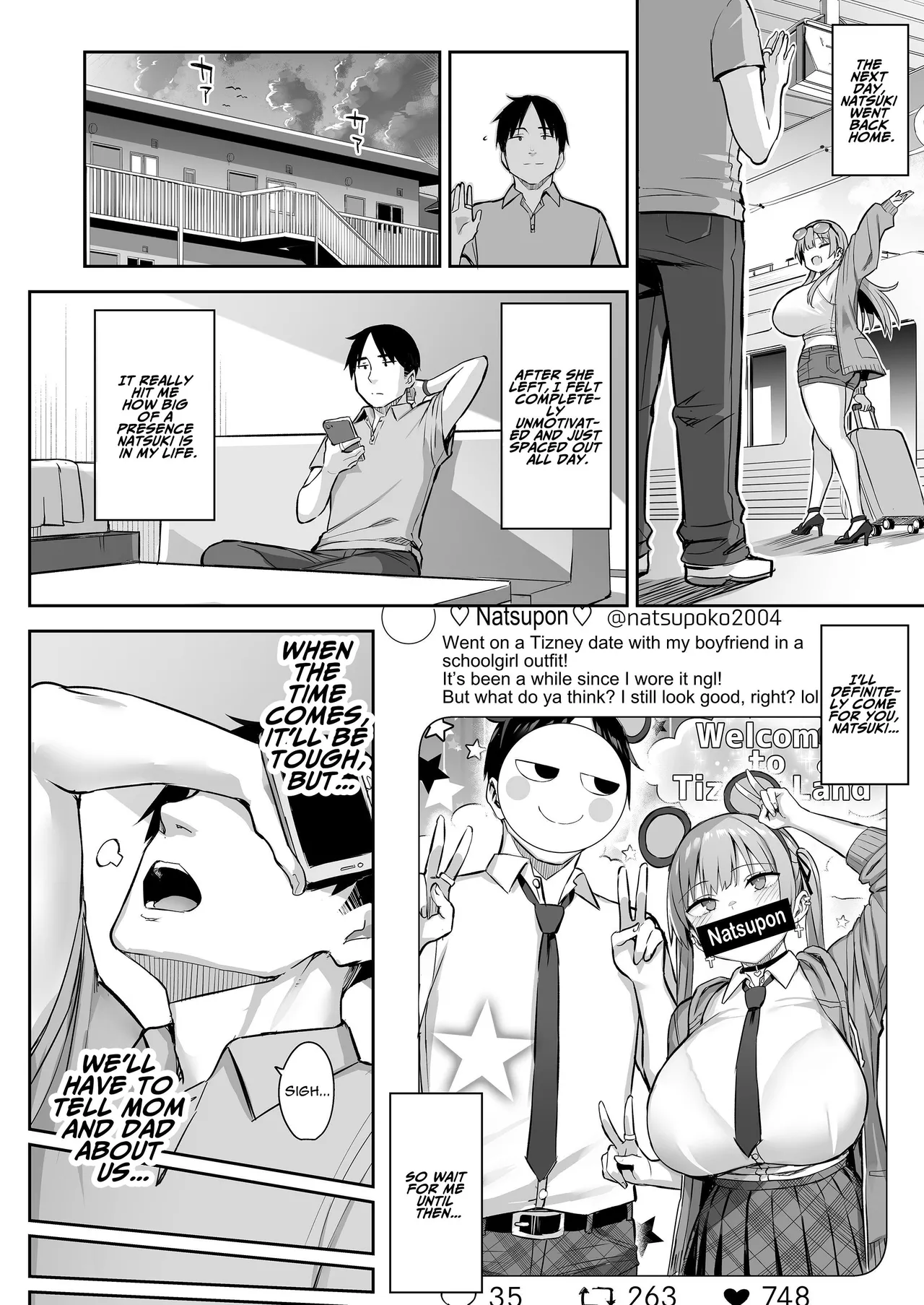 Moto InCha no Kyonyuu Yariman Imouto ga Erosugite, Onii-chan wa Mou...!! 4 | I Can't Handle My Former Bookworm Little Sister Now That She's a Slut!! 4 page 50 original parody - sole female sole male hentai manga - read online free