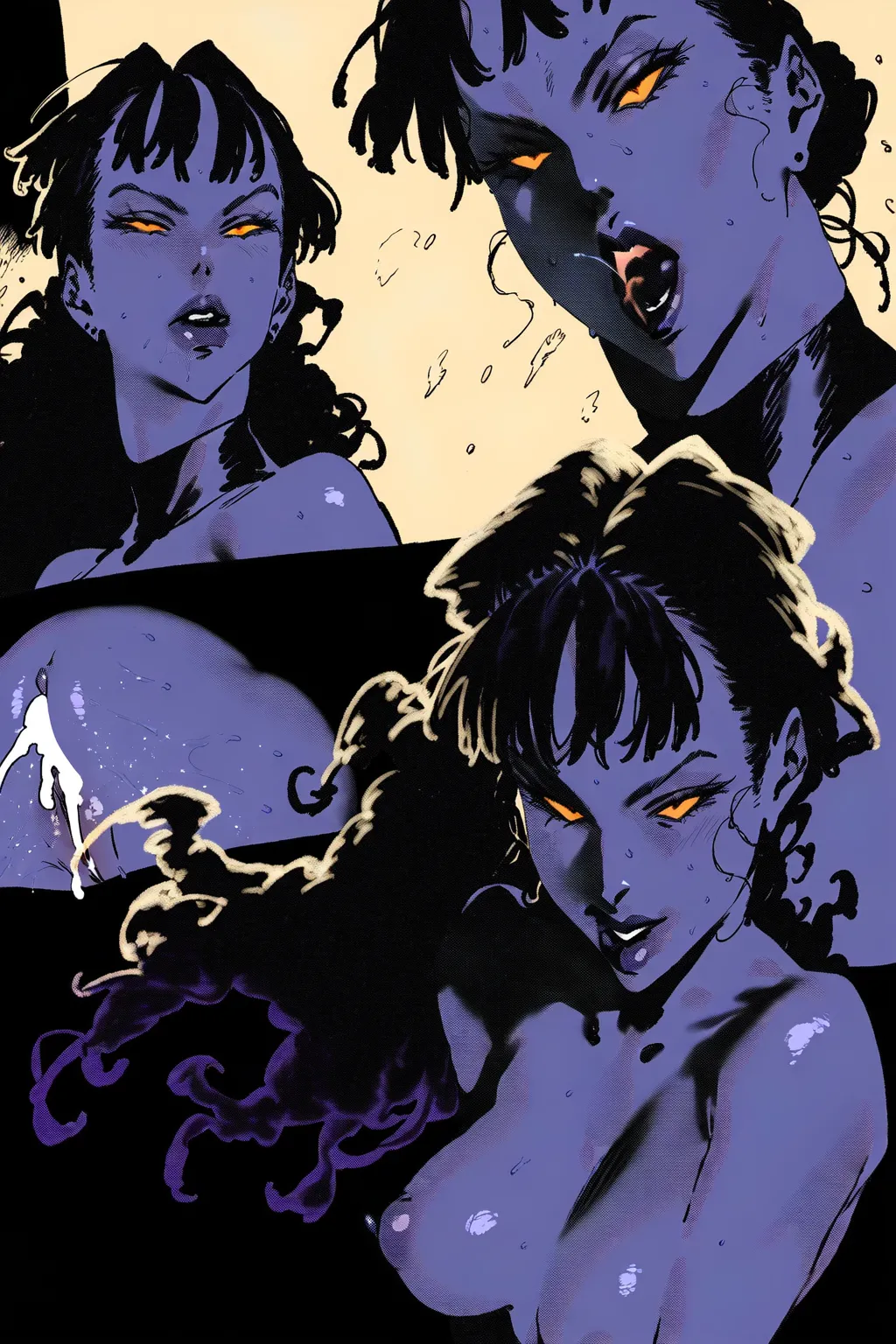 SUCCUBUS WORLD page 230 - nakadashi femdom hentai manga - read online free